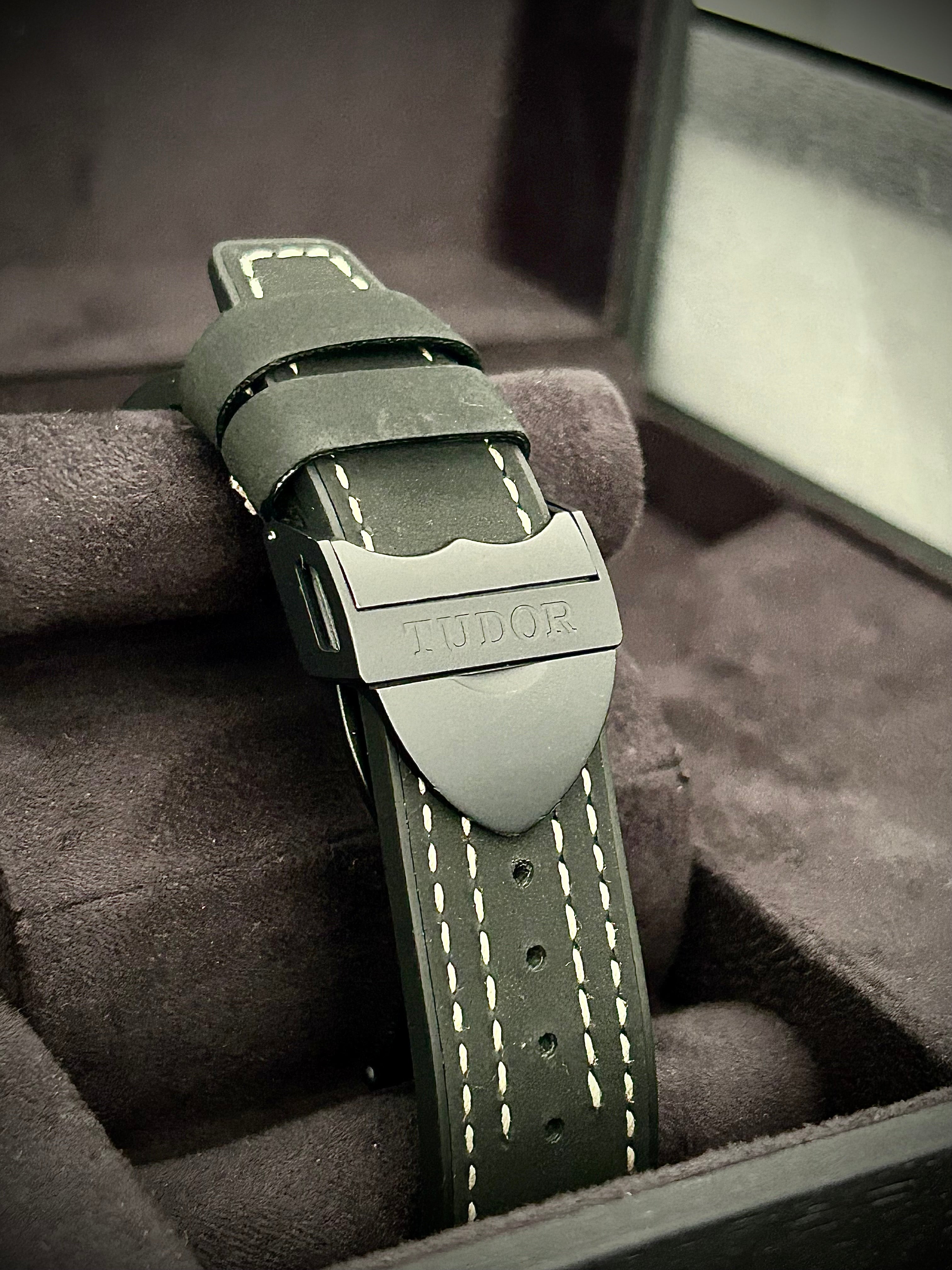 2021 TUDOR BLACK BAY CERAMIC, M79210CNU, FULL SET, INC GST