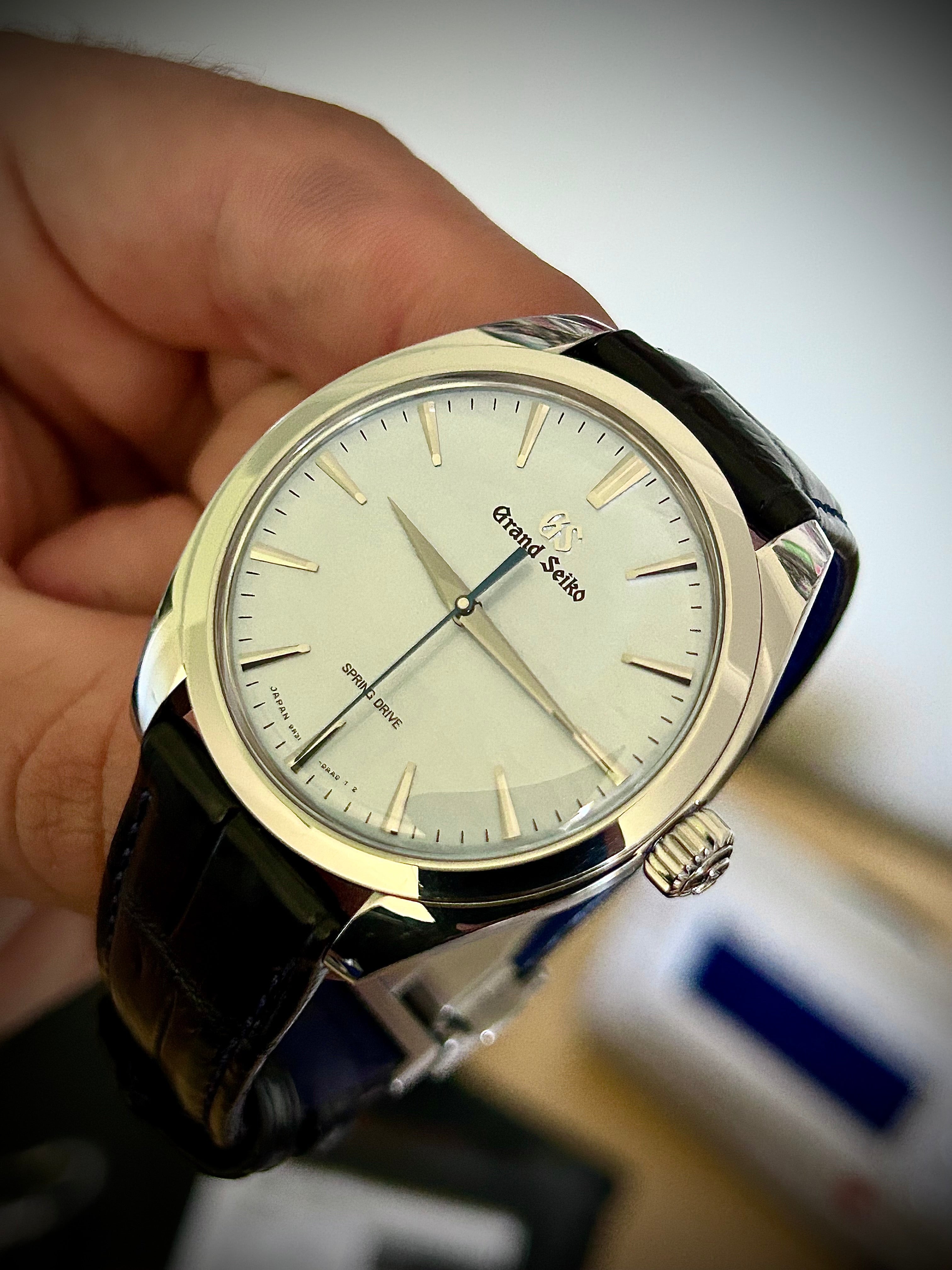 2021 GRAND SEIKO ELEGANCE OMIWATARI, SBGY007G, FULL SET, INC GST