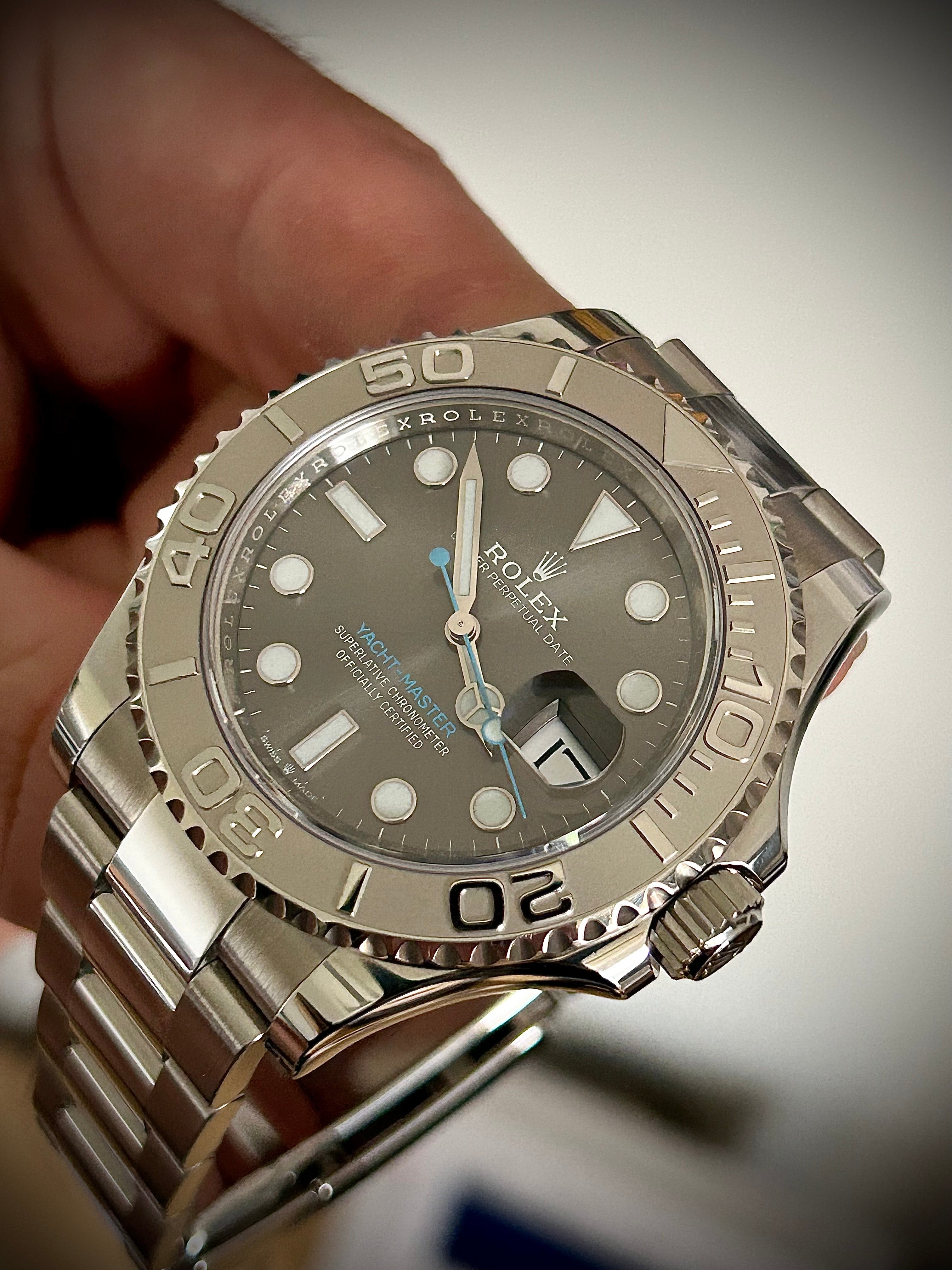 2020 ROLEX YACHT-MASTER 40, SLATE DIAL, 126622, FULL SET