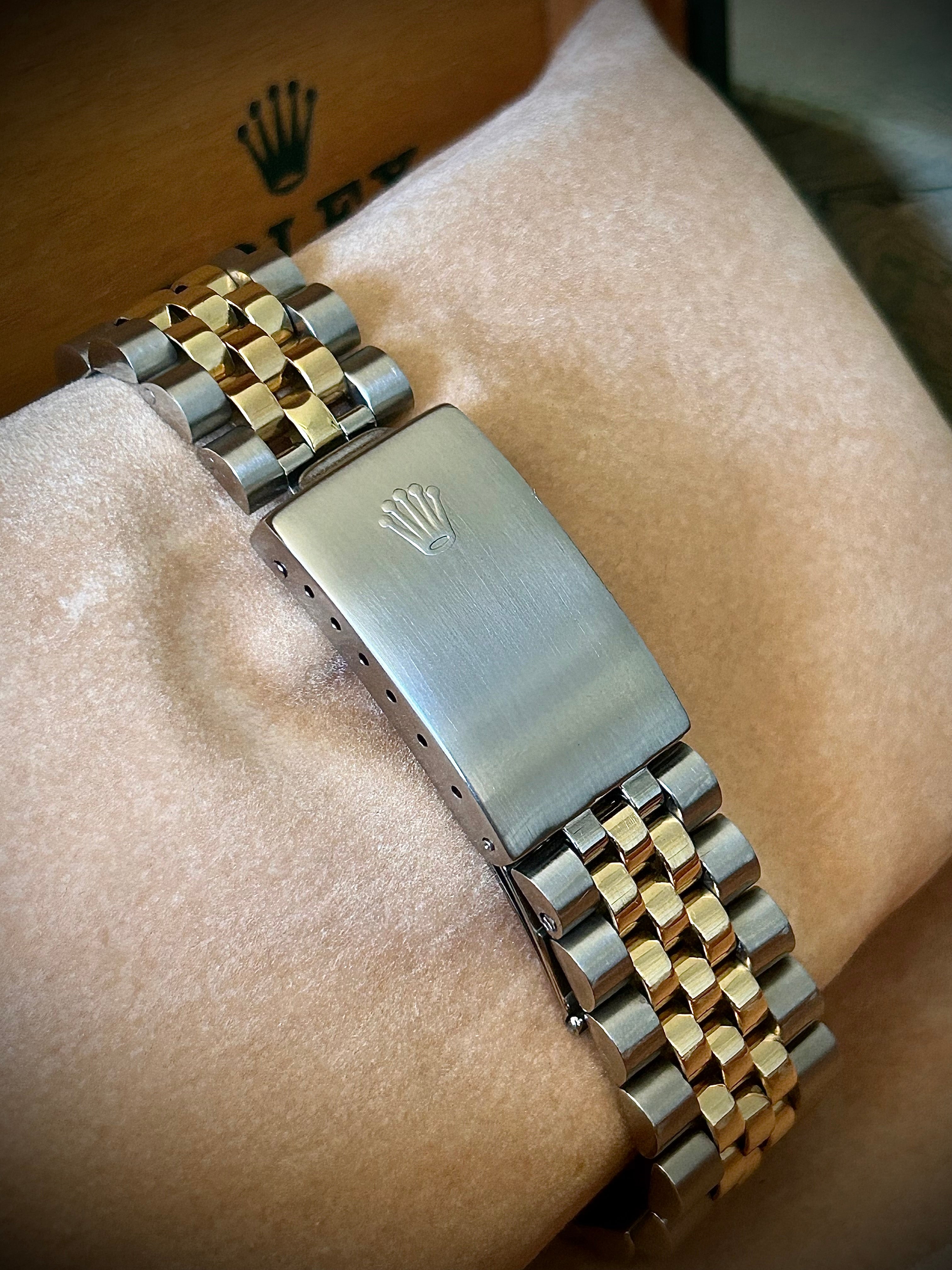 1993 ROLEX DATEJUST 36, 16233, BOX AND PAPERS, INC GST