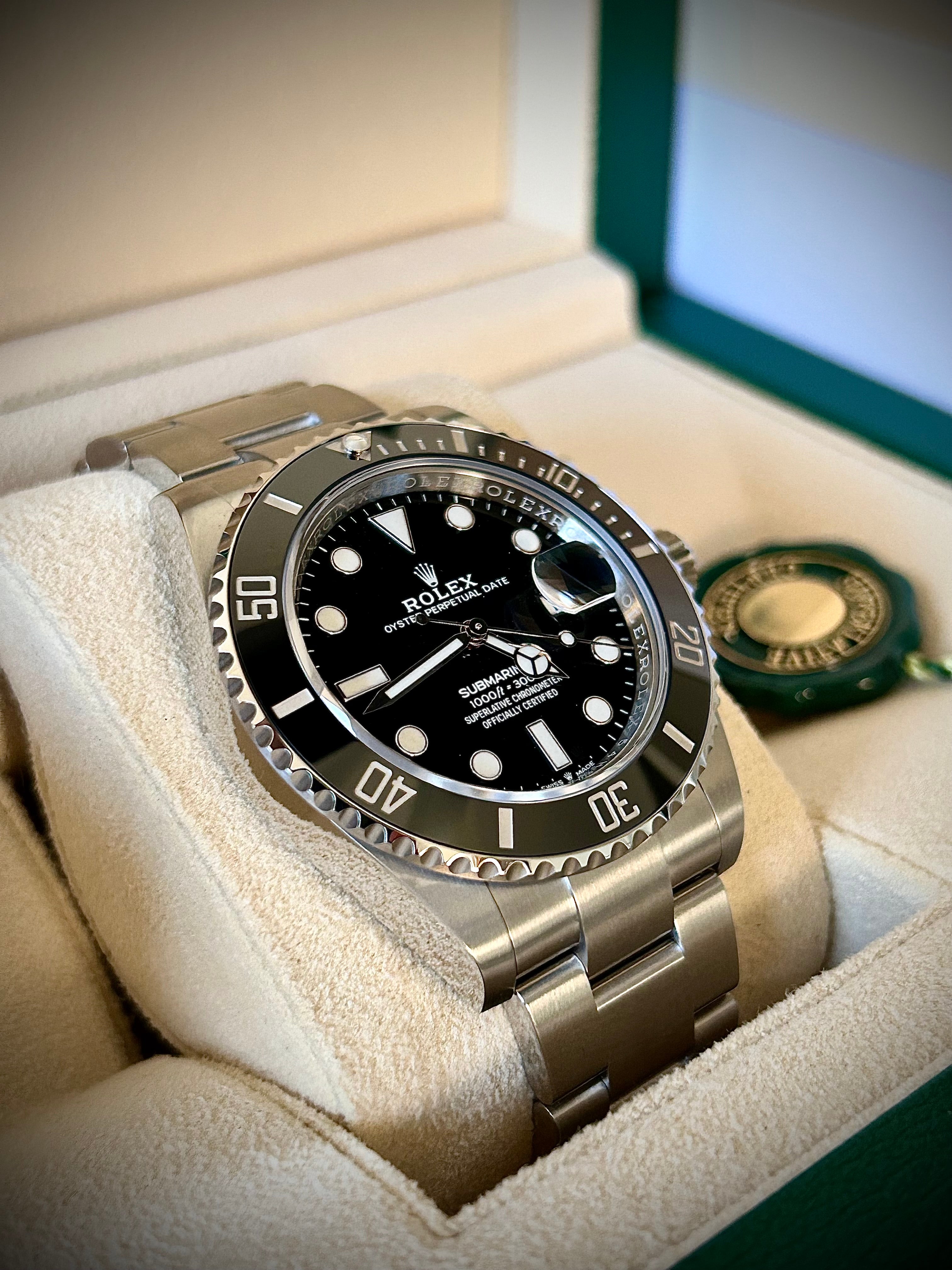 2023 ROLEX SUBMARINER DATE, 126610LN, FULL SET, INC GST