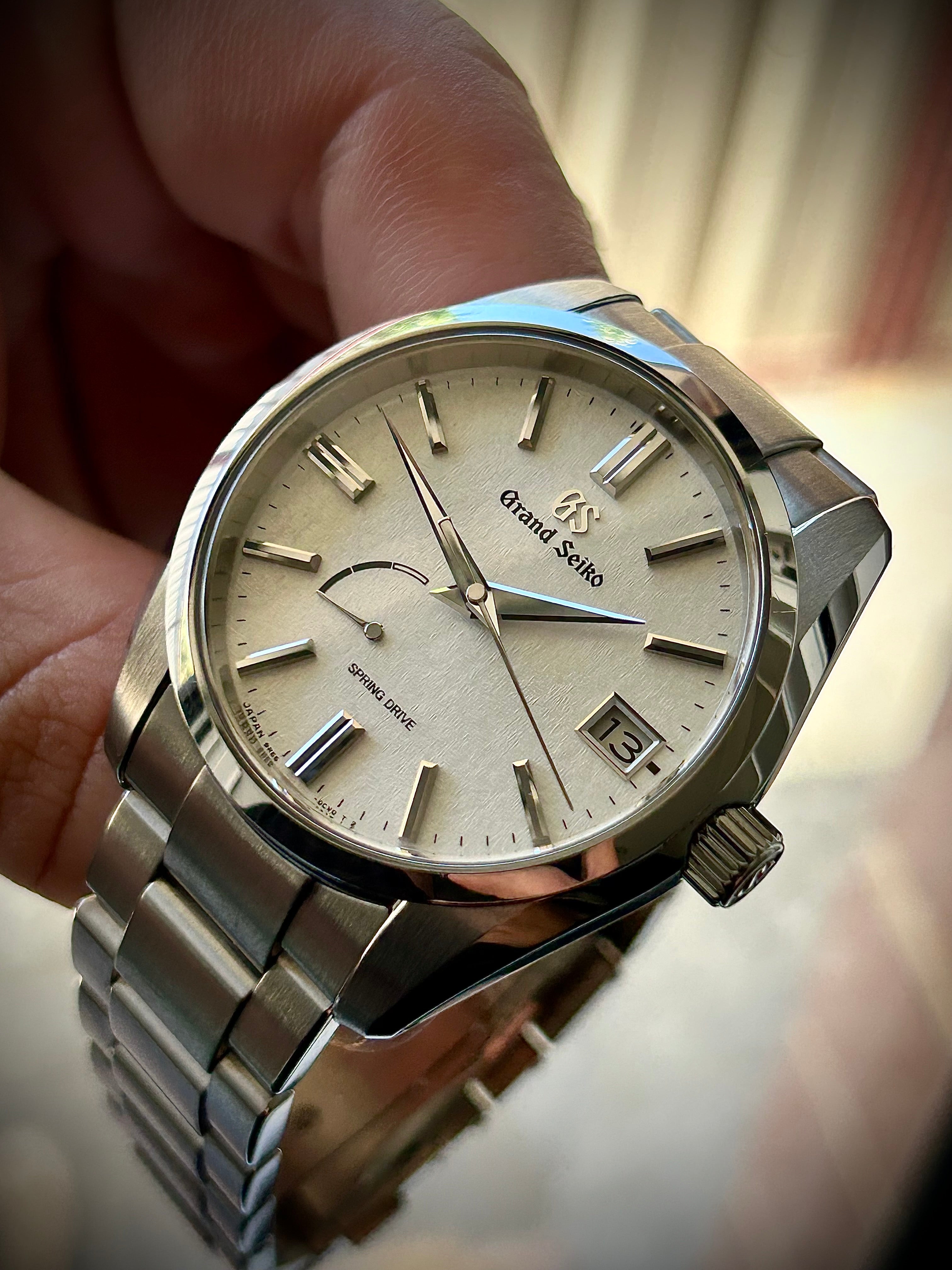 2024 GRAND SEIKO HERITAGE SPRING DRIVE, SBGA465G, FULL SET, INC GST