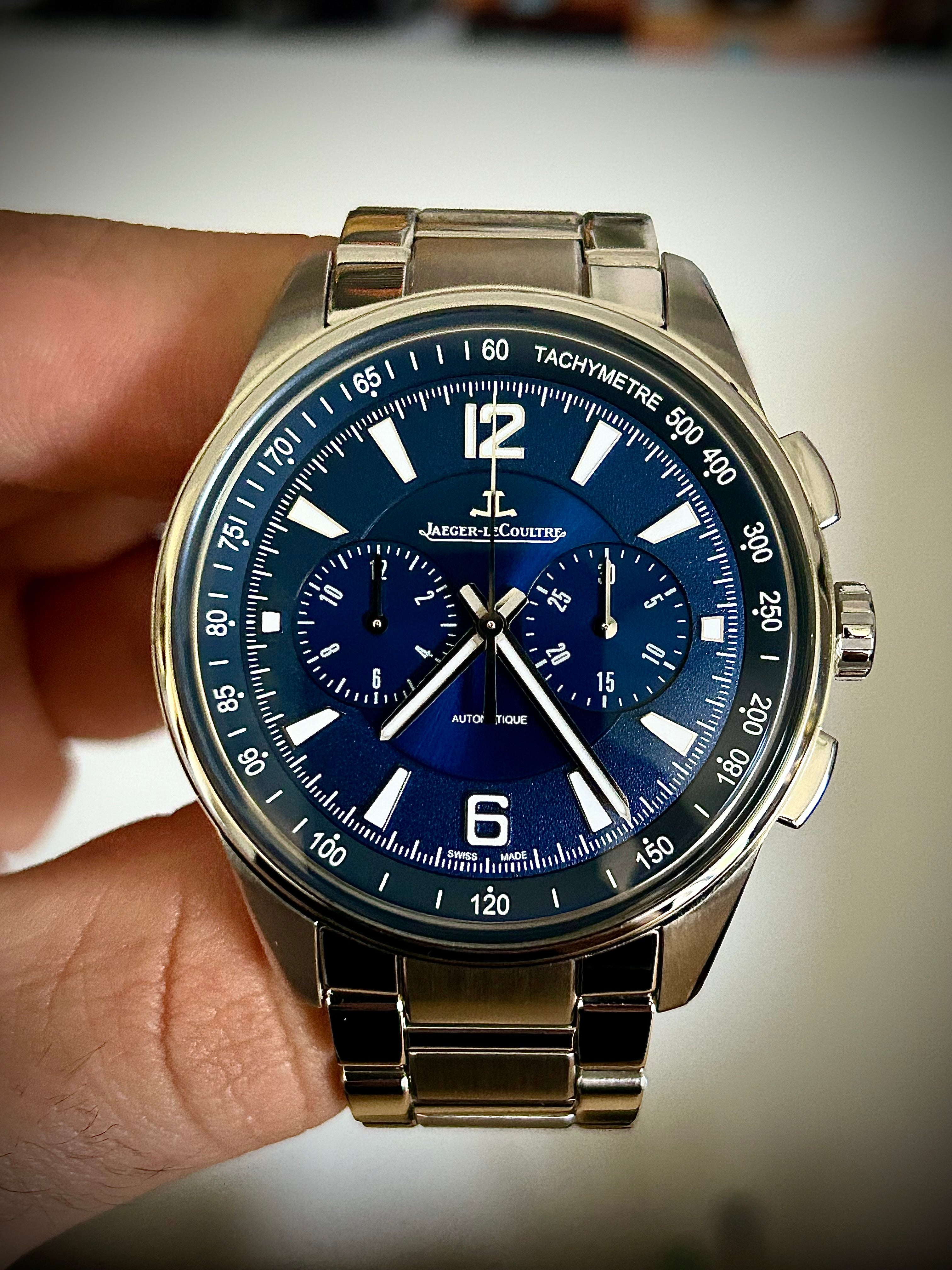 2022 JAEGER-LECOULTRE POLARIS CHRONOGRAPH, Q9028180, FULL SET, INC GST
