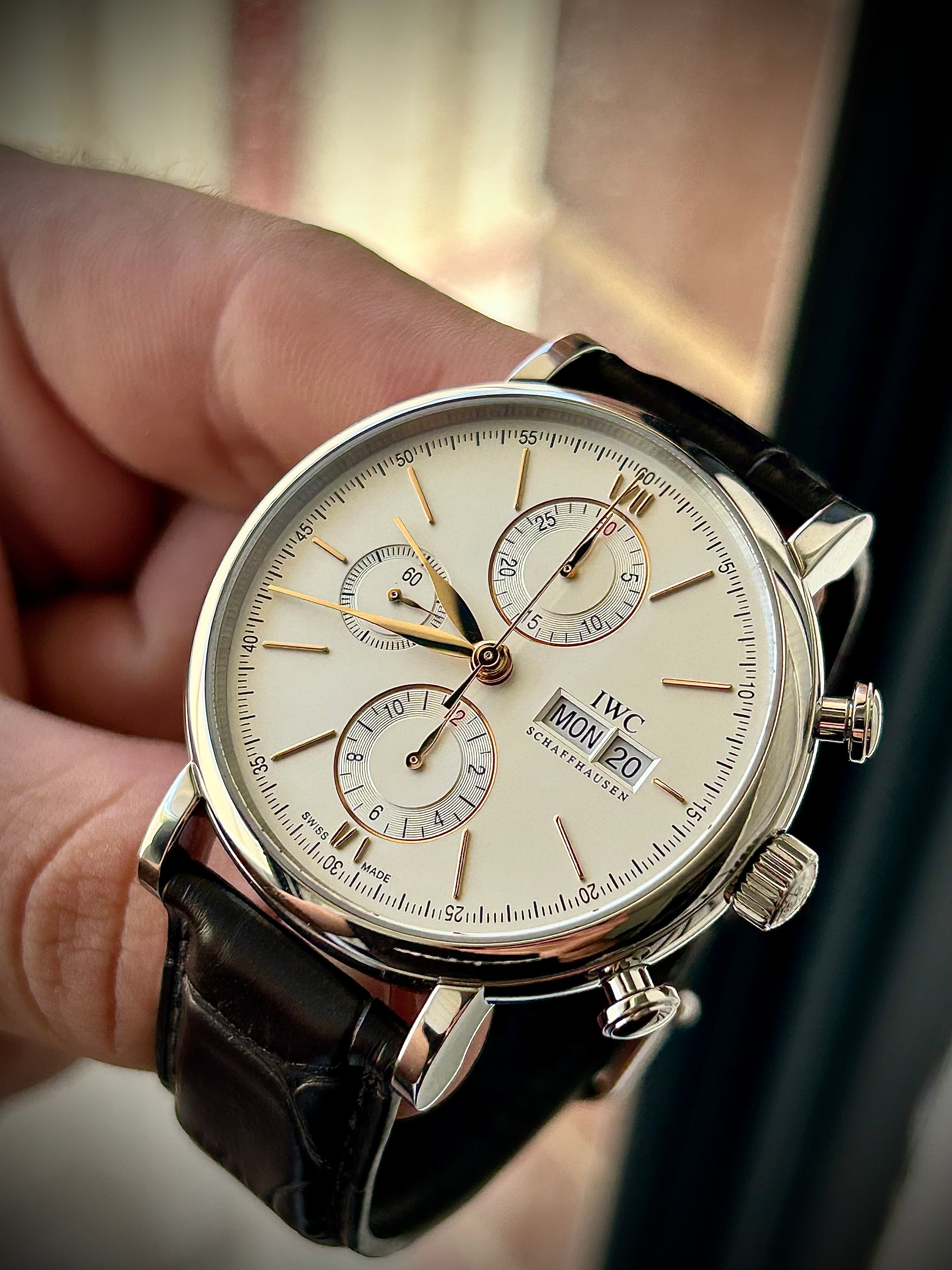 2023 IWC PORTOFINO CHRONOGRAPH, FULL SET, INC GST