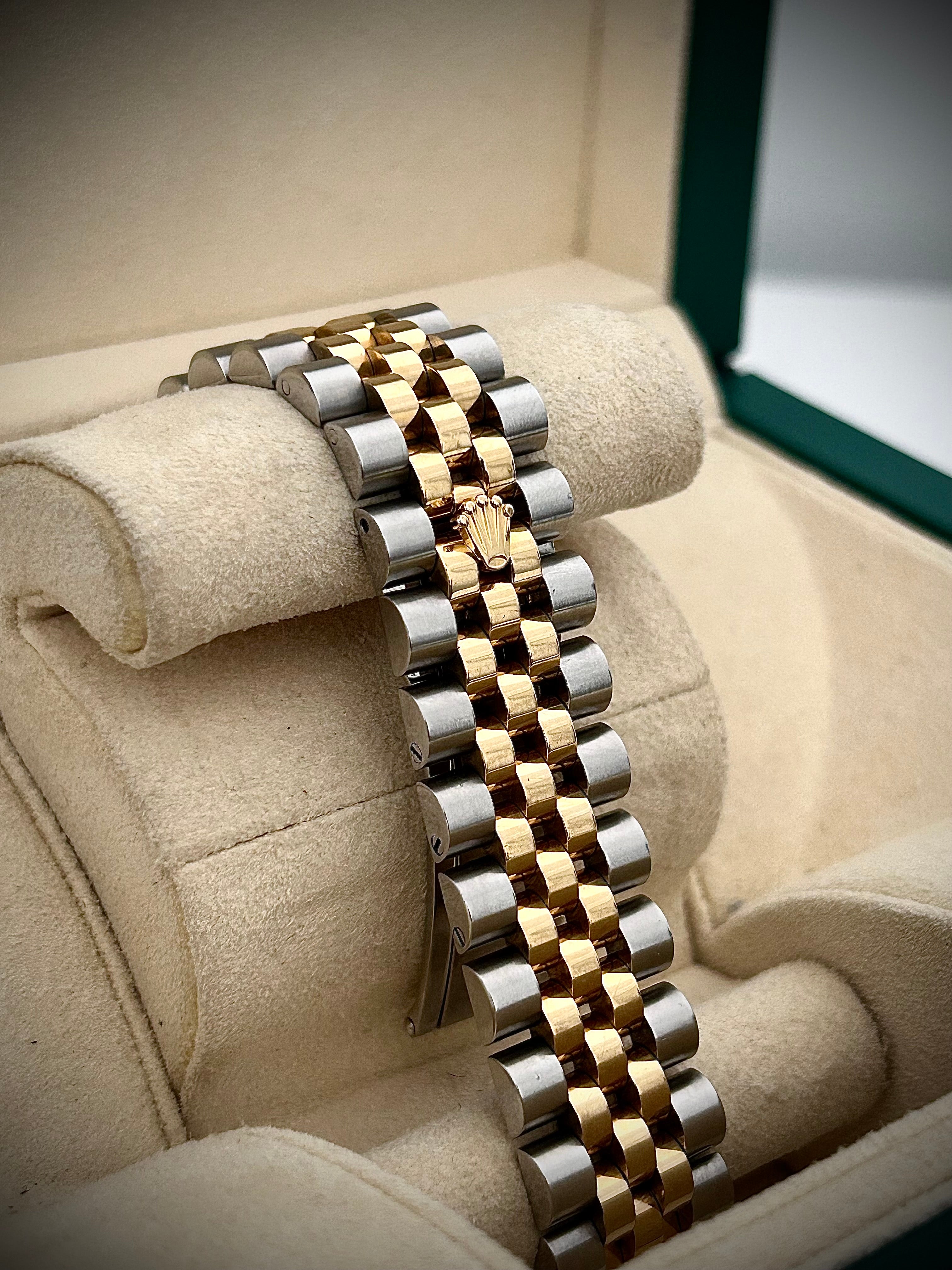 2006 ROLEX DATEJUST 36, 116233, BLACK DIAMOND DIAL, BOX AND PAPERS, INC GST