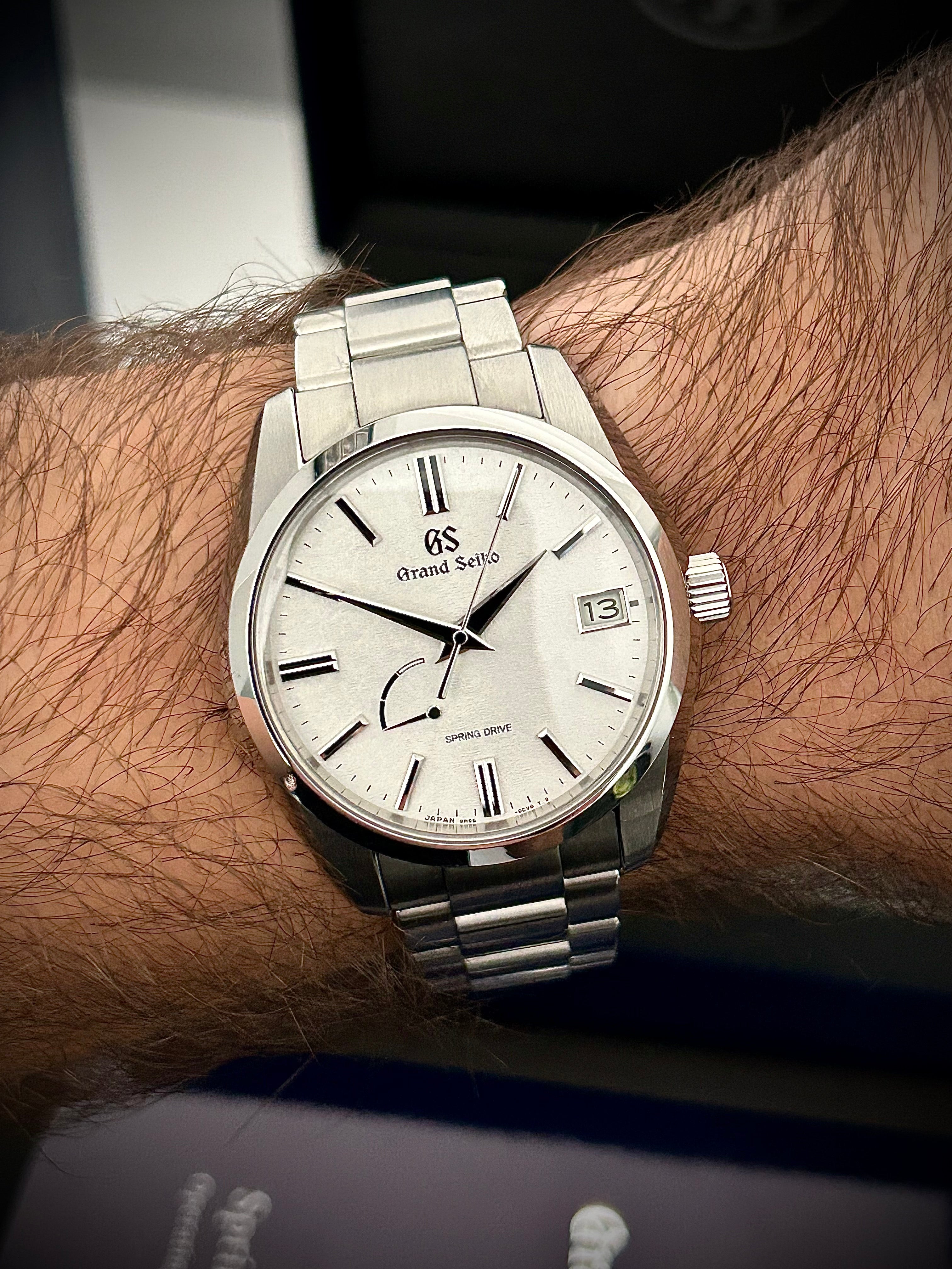 2024 GRAND SEIKO HERITAGE SPRING DRIVE, SBGA465G, FULL SET, INC GST