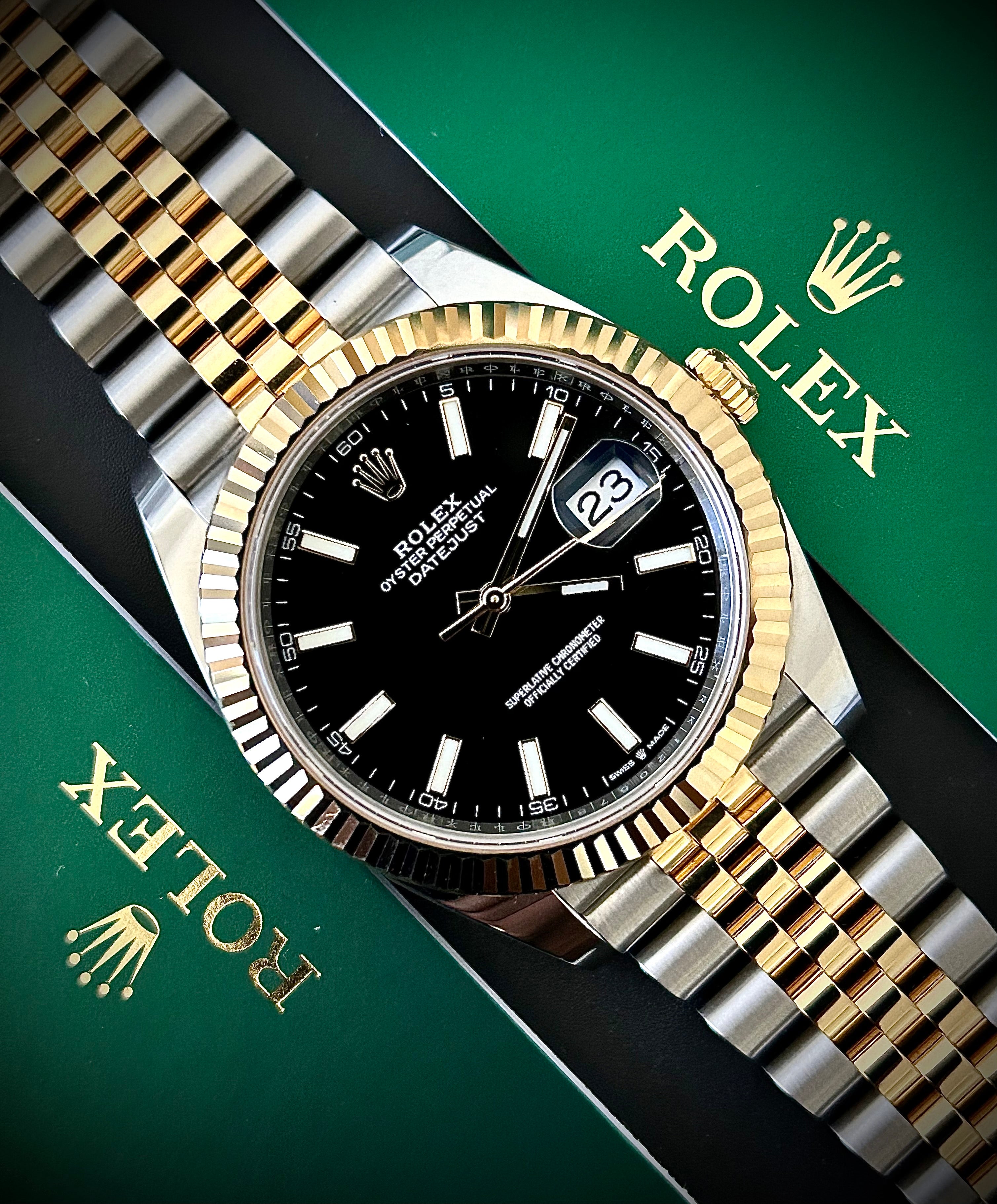 2024 ROLEX DATEJUST 41, 126333, FULL SET, INC GST