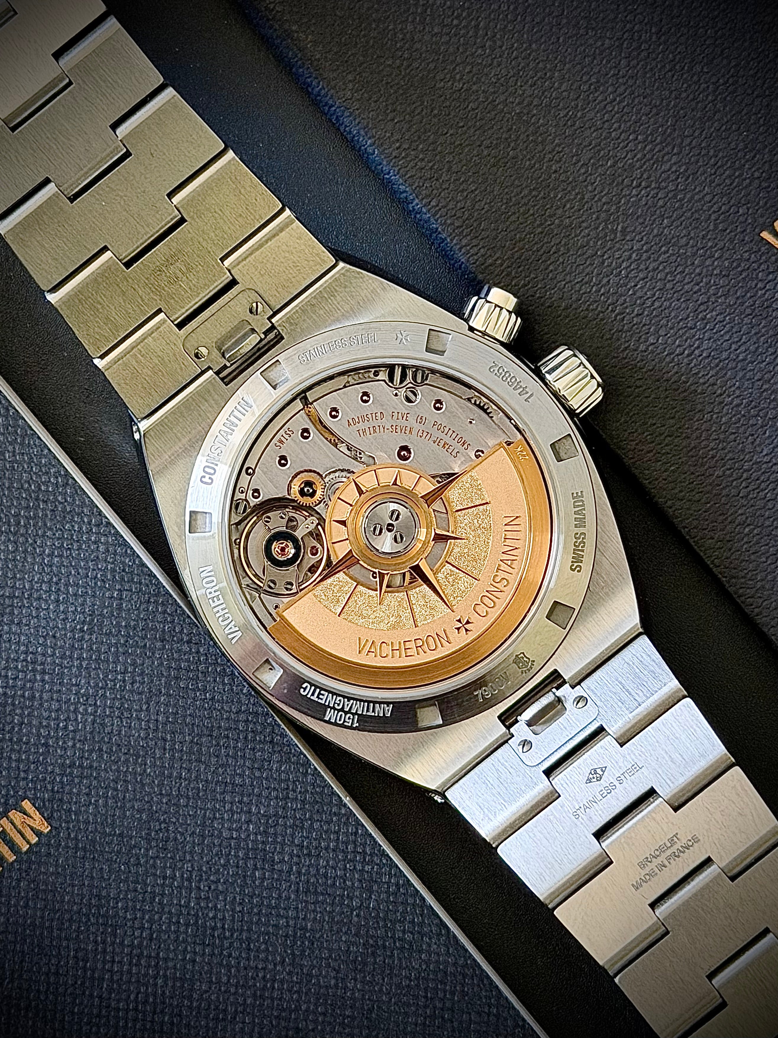 2020 VACHERON CONSTANTIN OVERSEAS DUAL TIME, BLUE DIAL, 7900V/110A-B546, FULL SET, INC GST