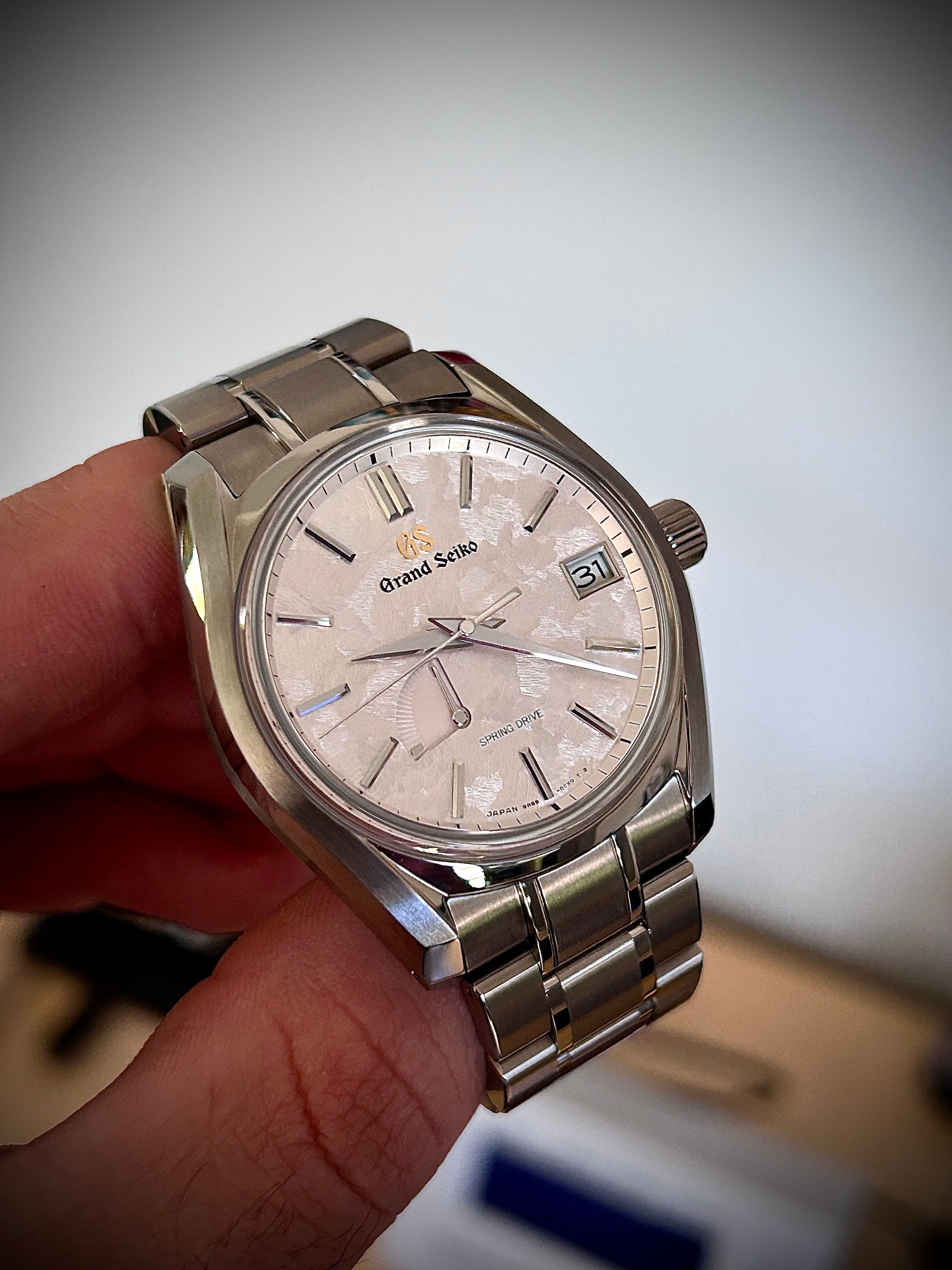 2024 GRAND SEIKO HERITAGE SPRING DRIVE, SHUNBUN, SBGA413, FULL SET, INC GST