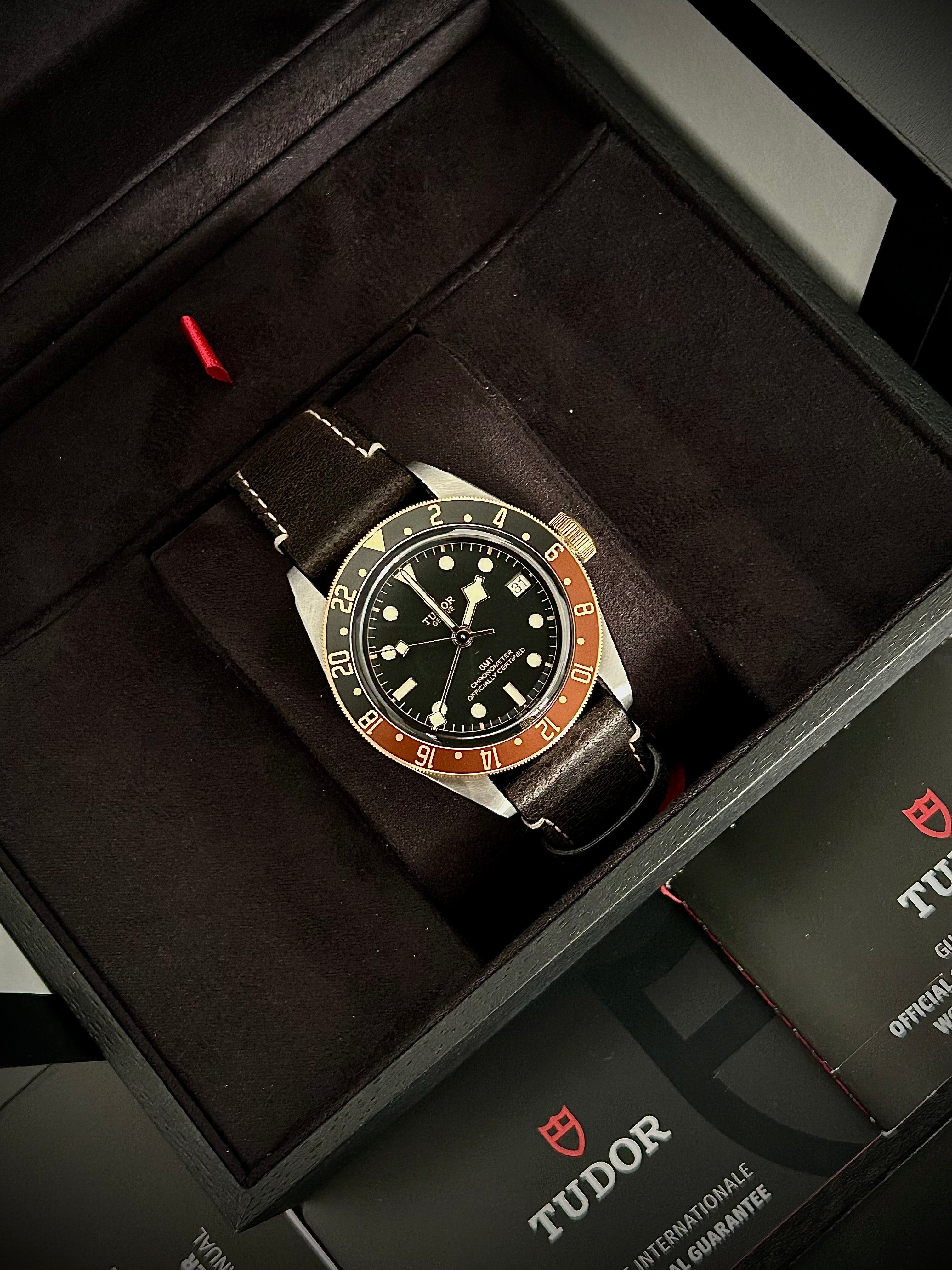 2023 TUDOR BLACK BAY GMT S&G, FULL SET, INC GST