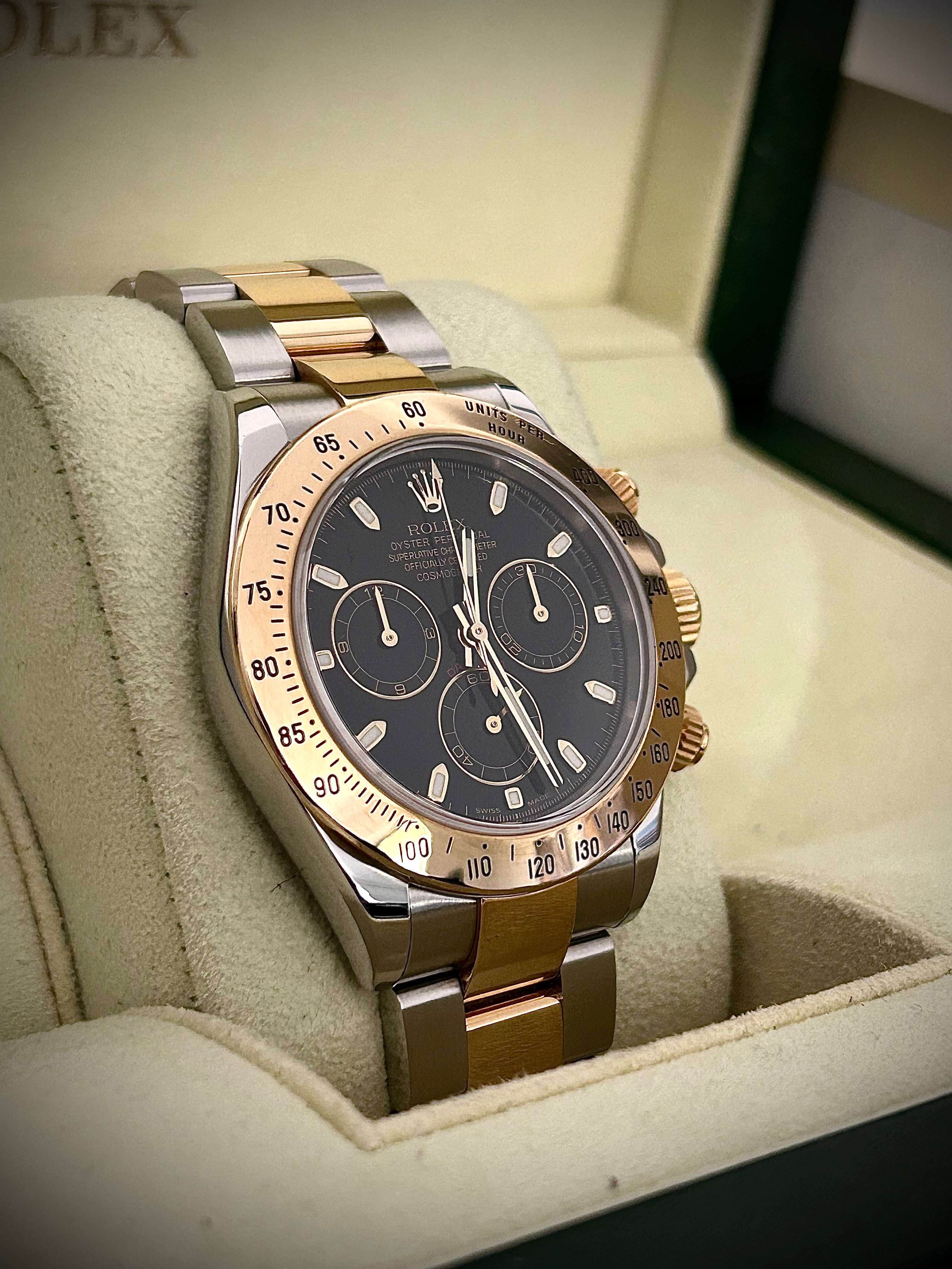 2005 ROLEX COSMOGRAPH DAYTONA, 116523, FULL SET, INC GST
