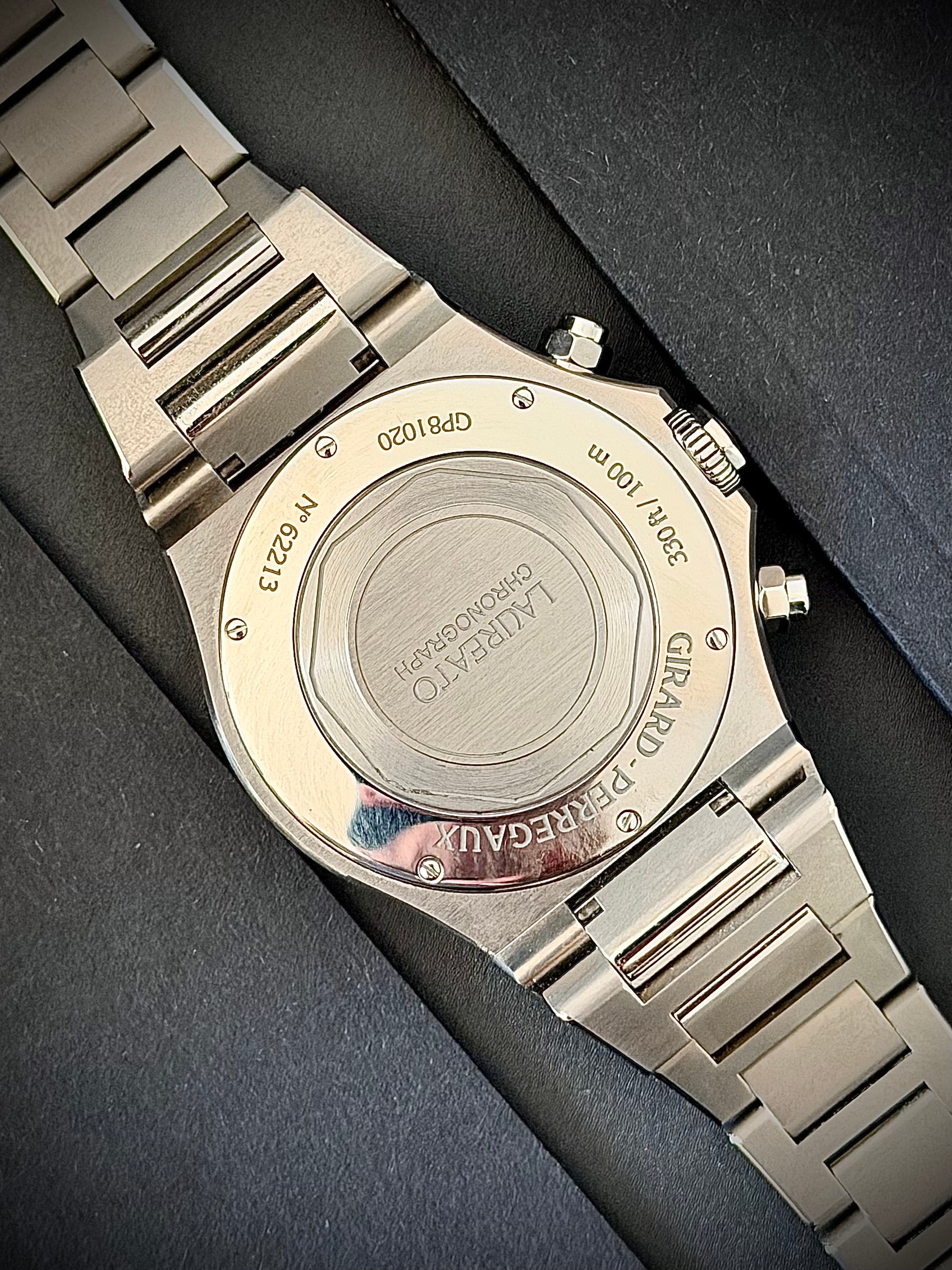 2024 GIRARD-PERREGAUX LAUREATO CHRONOGRAPH TI49, 81020-21-3263-1CM, 42MM, FULL SET, INC GST