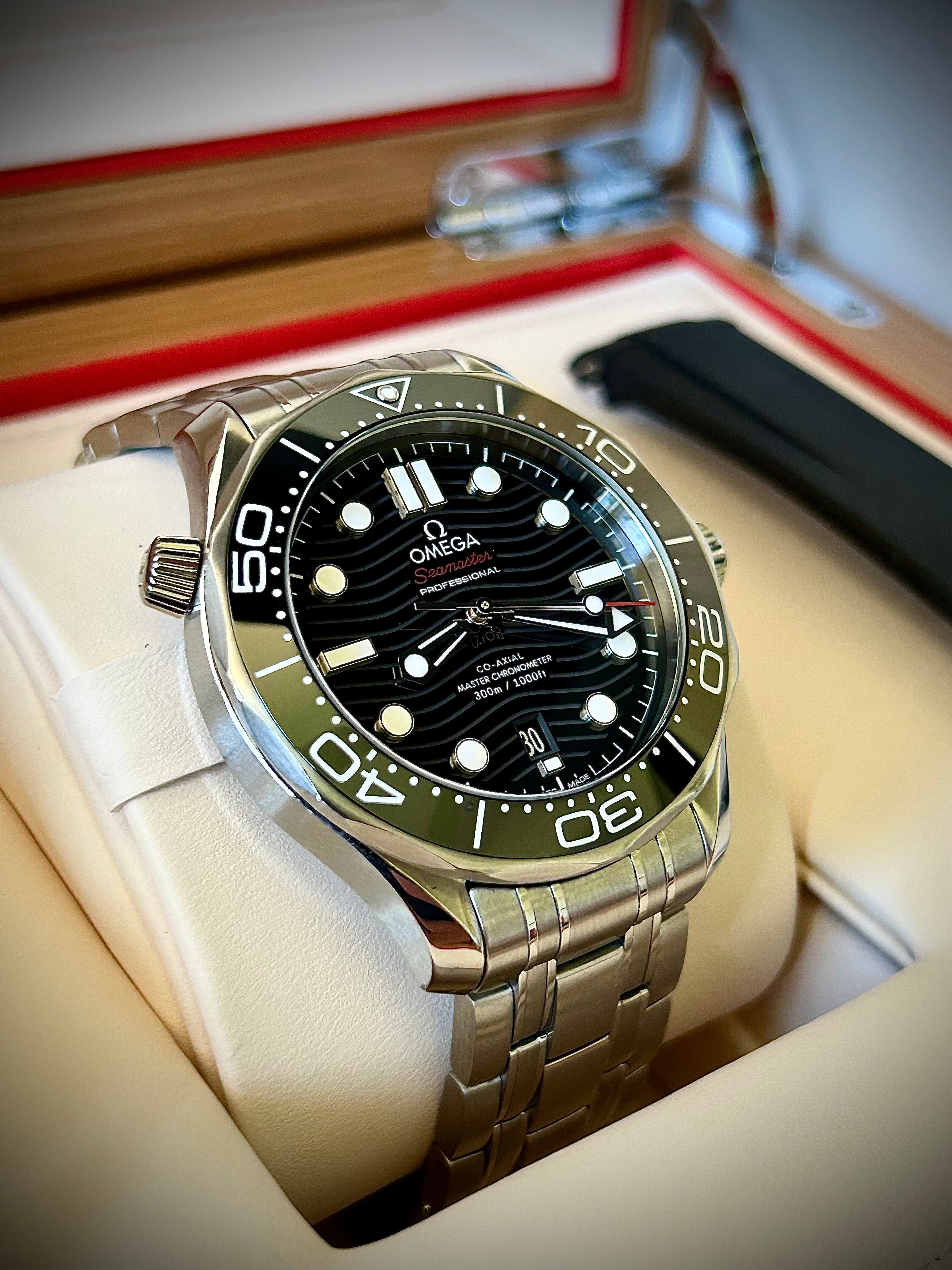 2020 OMEGA SEAMASTER 300, FULL SET, INC GST