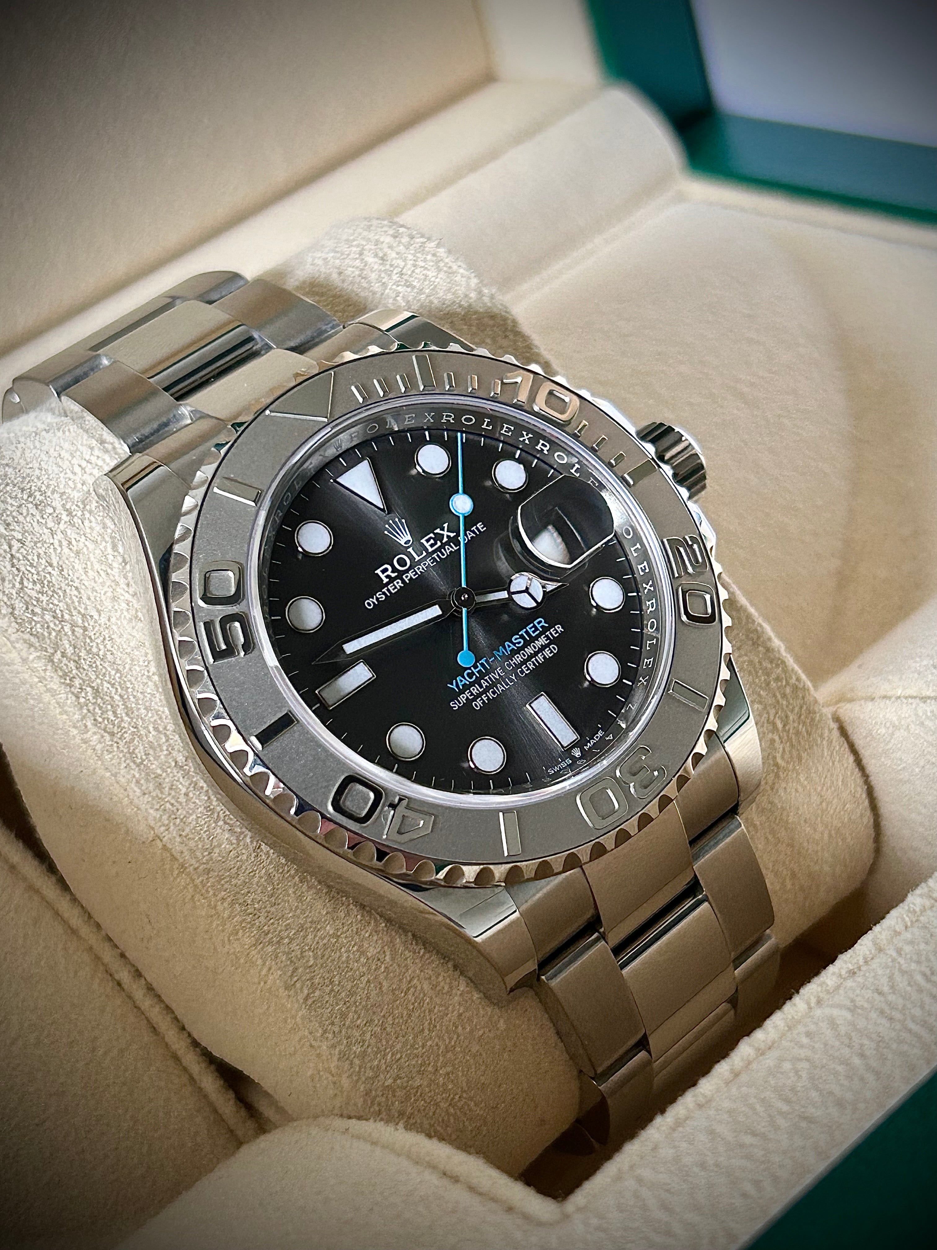 2020 ROLEX YACHT-MASTER 40, SLATE DIAL, 126622, FULL SET