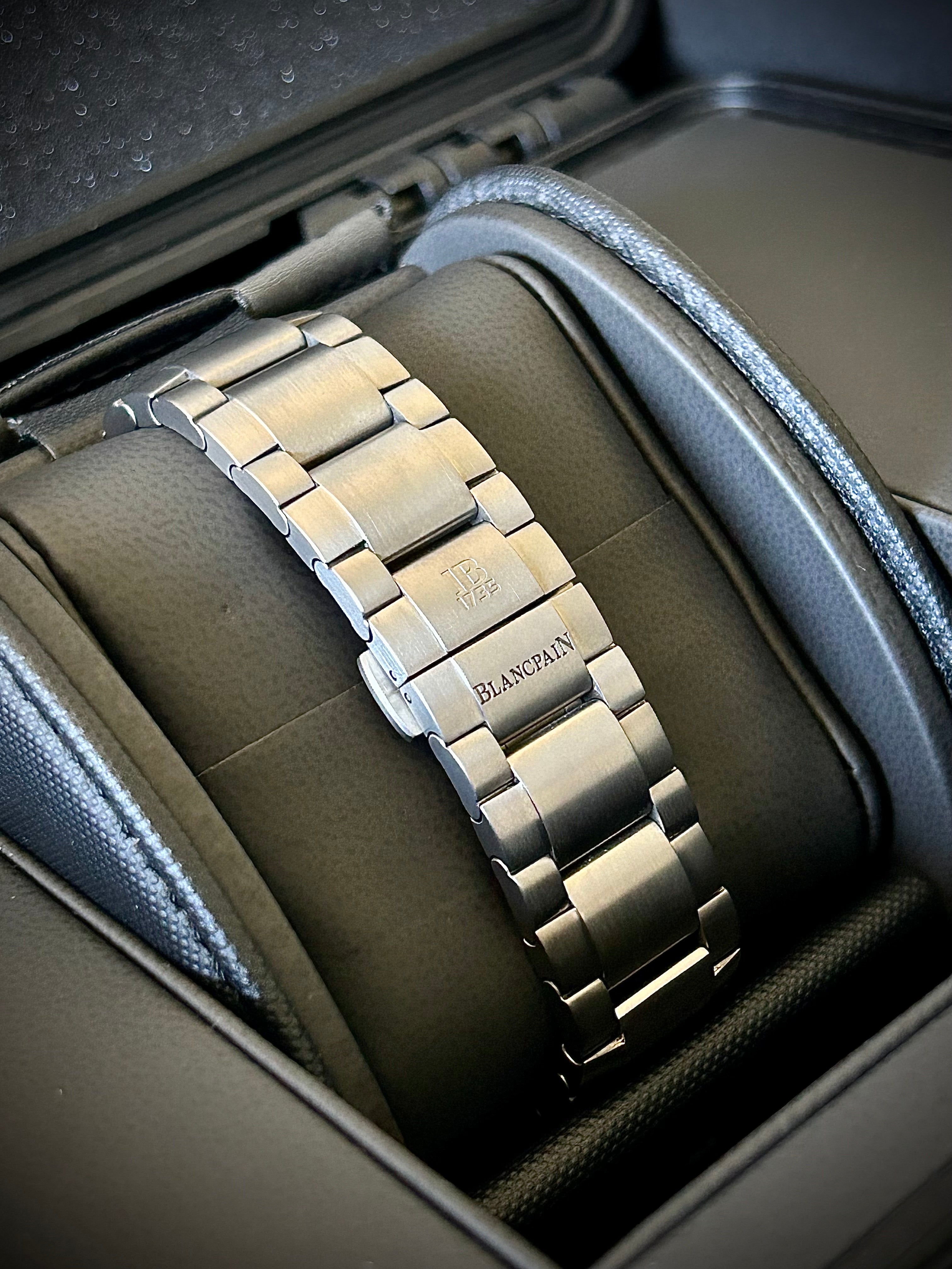 2024 BLANCPAIN FIFTY FATHOMS AUTOMATIQUE, 5015 12B30 98B, FULL SET, INC GST