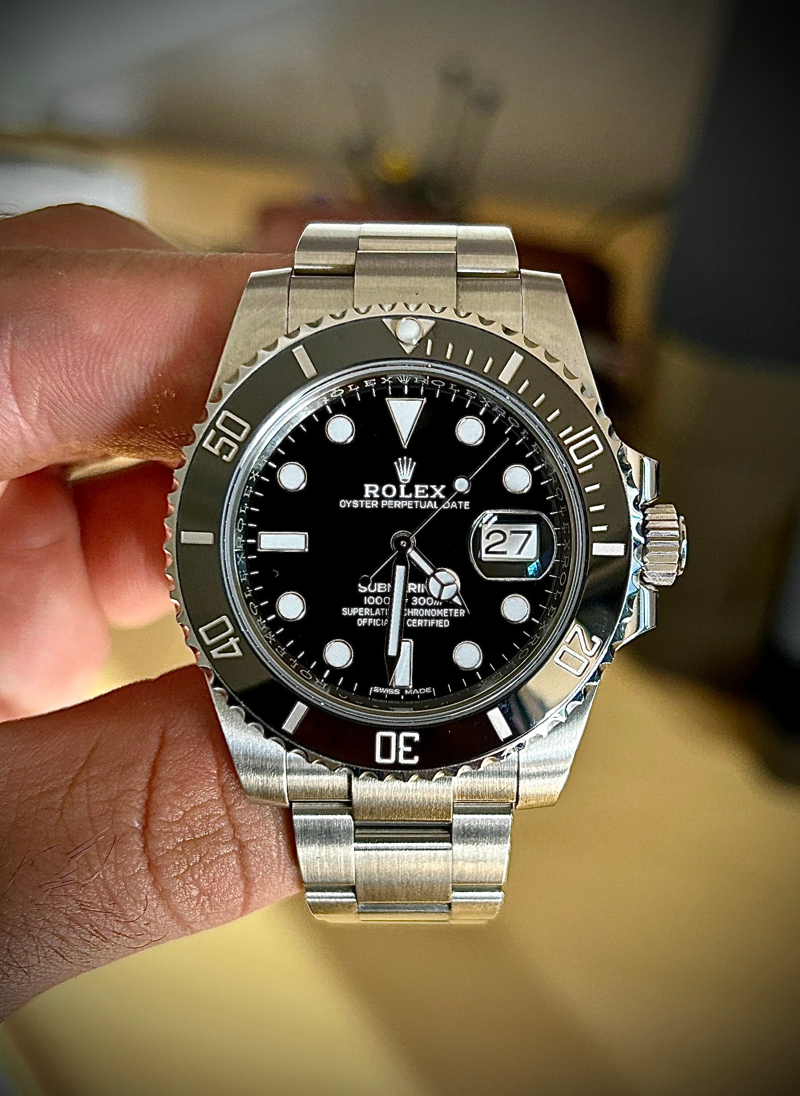 2019 ROLEX SUBMARINER DATE 116610LN, FULL SET, INC GST