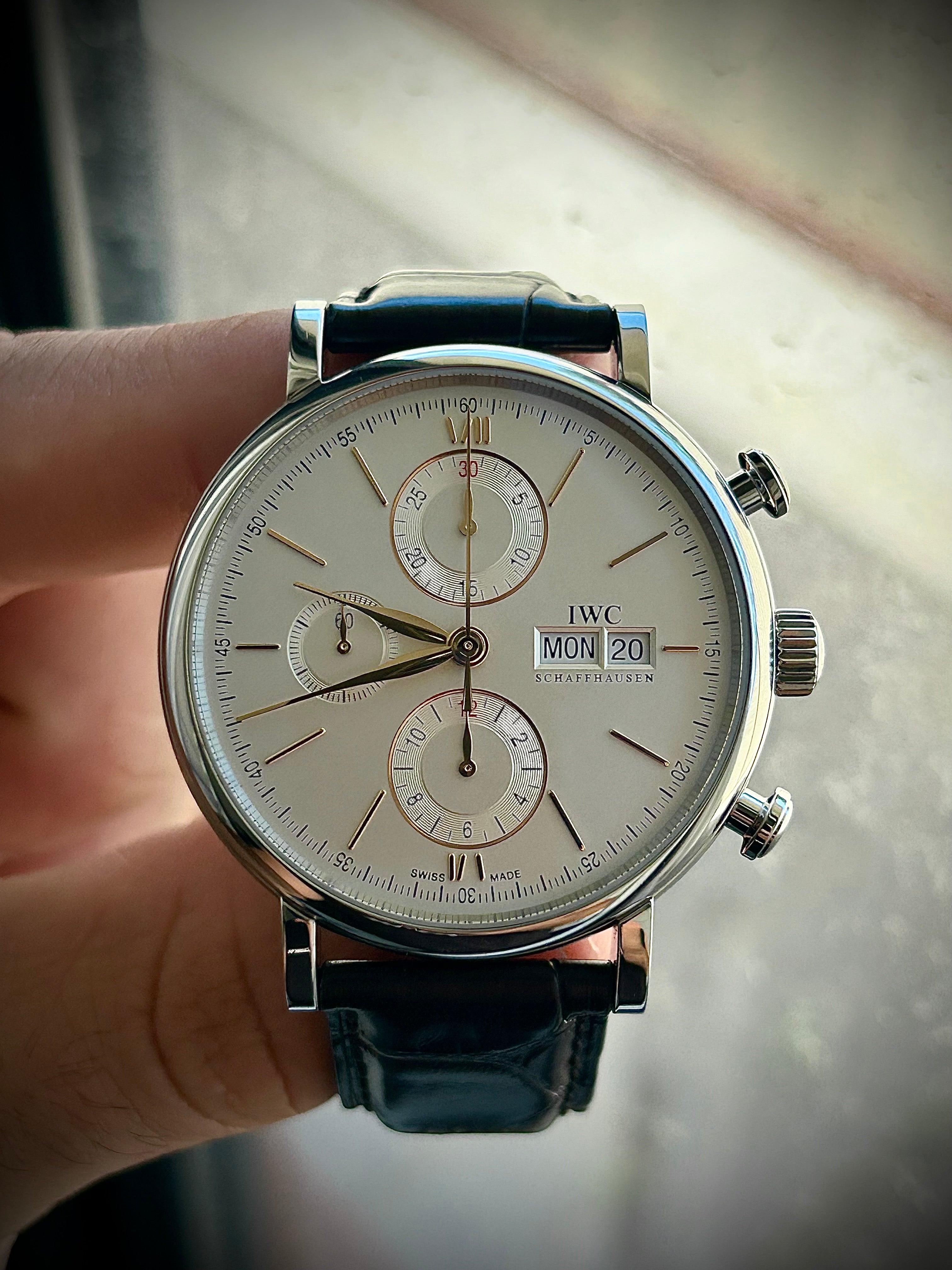 2023 IWC PORTOFINO CHRONOGRAPH, FULL SET, INC GST