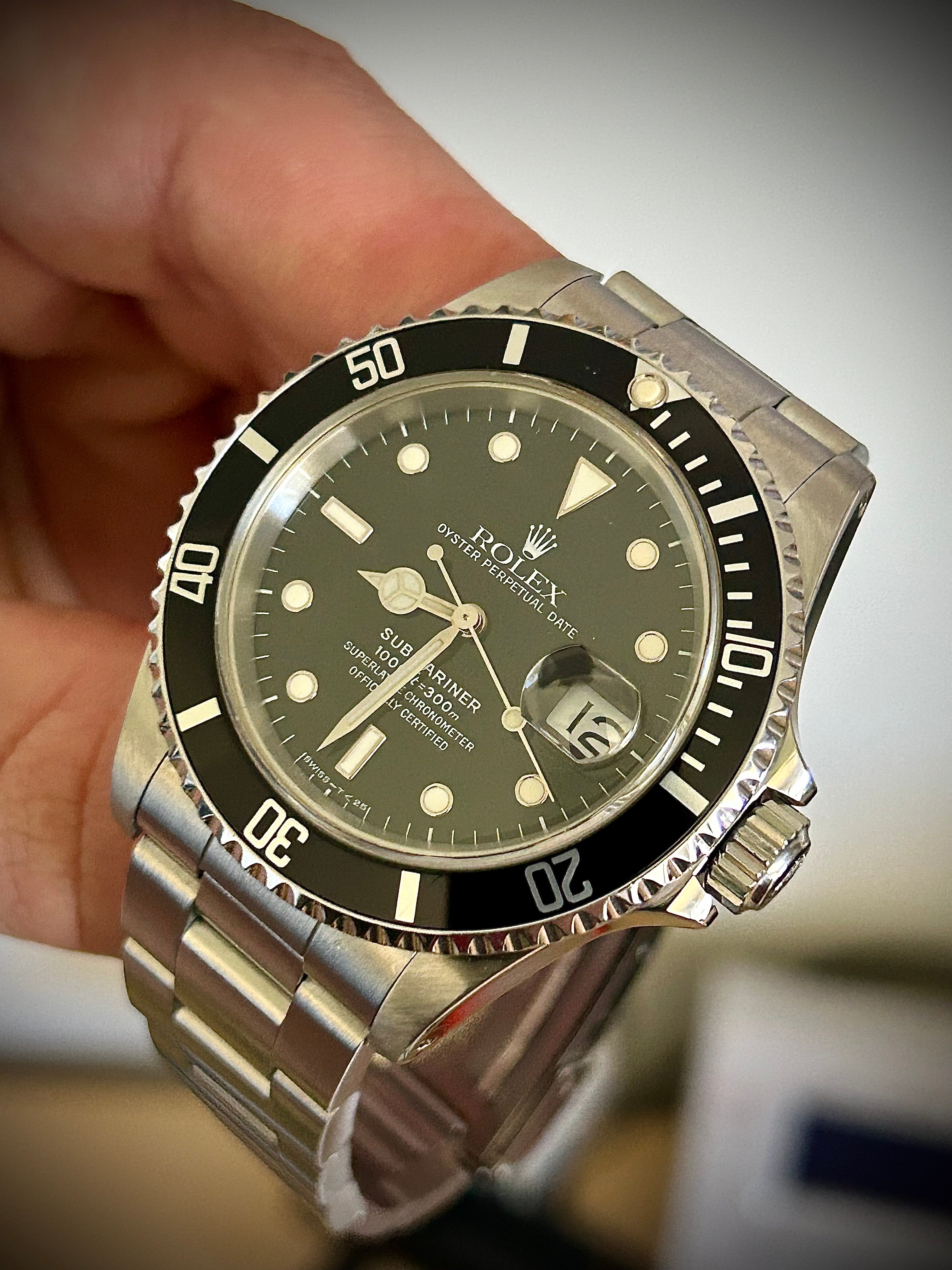 1993 ROLEX SUBMARINER DATE, 16610, BOX AND PAPERS, INC GST