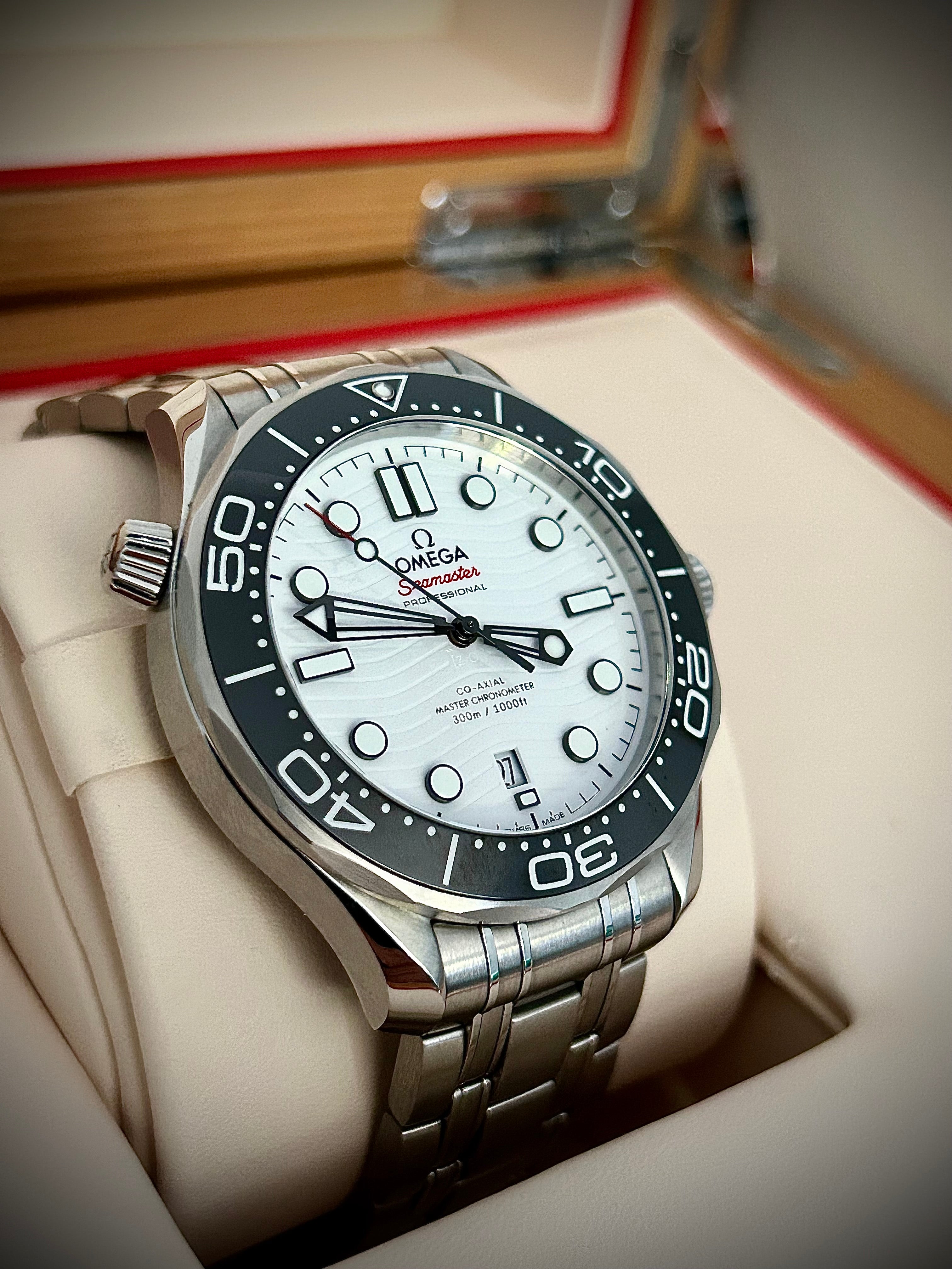 2021 OMEGA SEAMASTER 300, FULL SET, INC GST