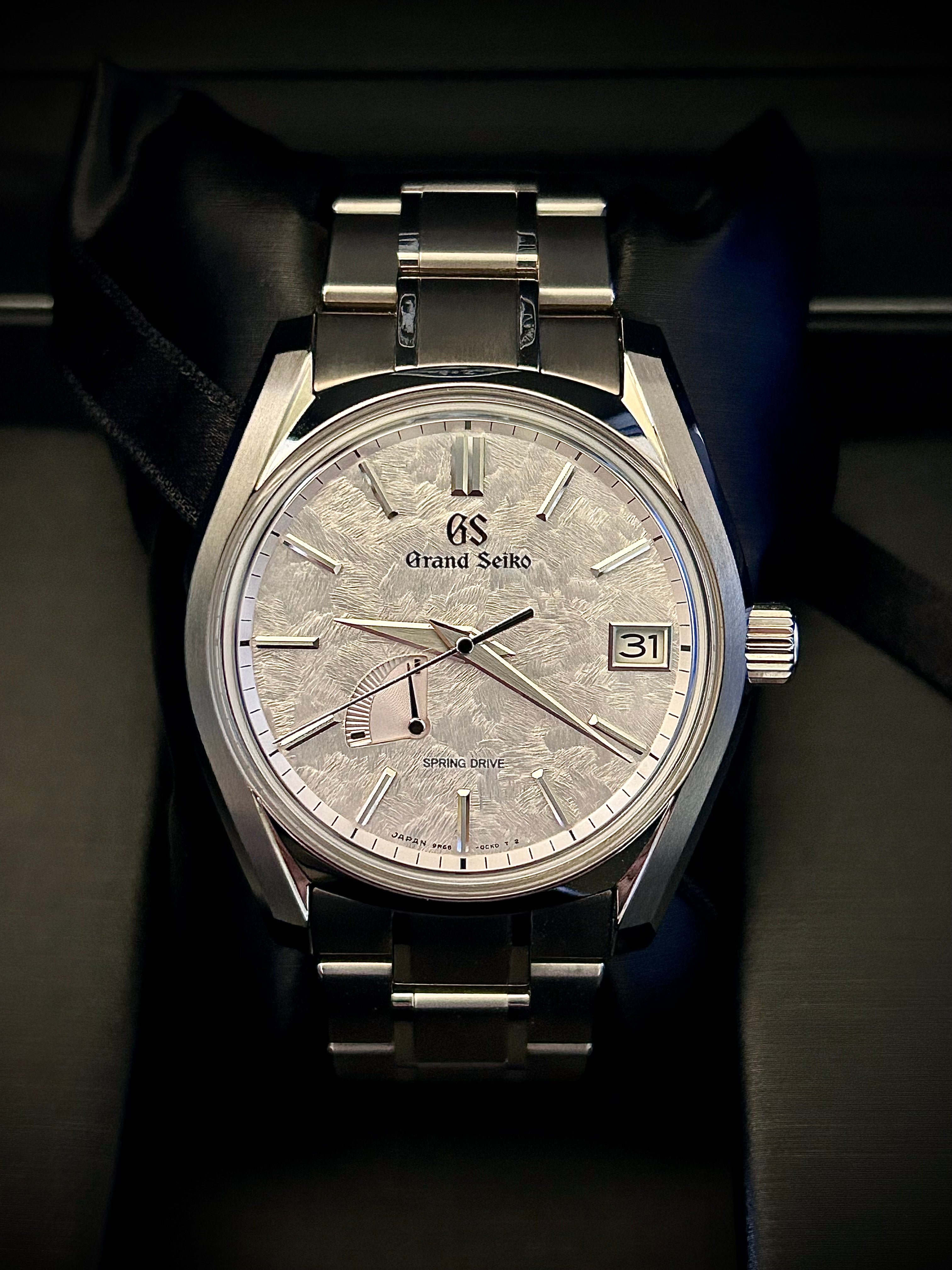 2022 GRAND SEIKO HERITAGE SPRING DRIVE, SHUNBUN, SBGA413, FULL SET, INC GST