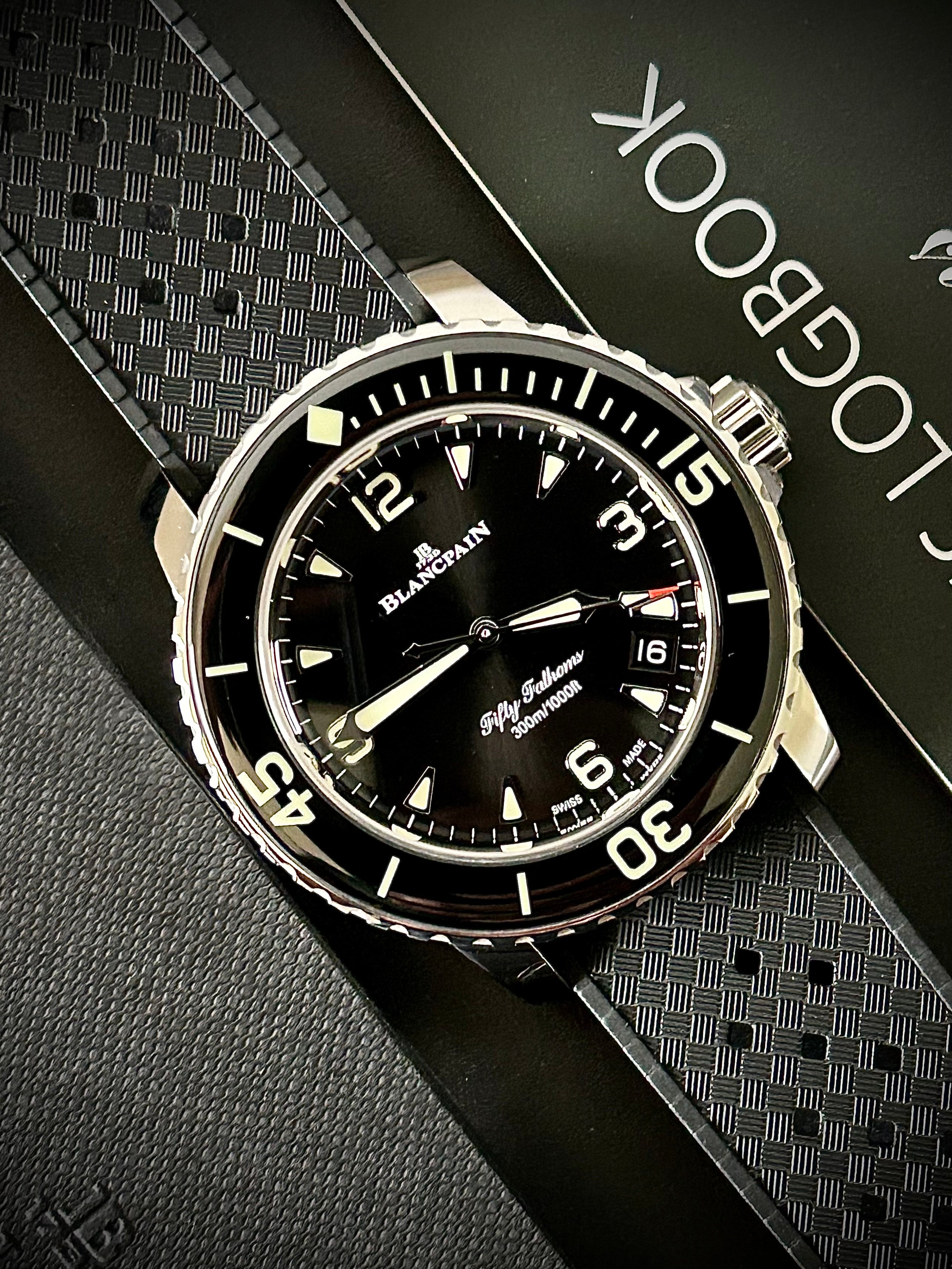 2025 BLANCPAIN FIFTY FATHOMS AUTOMATIQUE, 5010 1130 B64B, FULL SET, INC GST