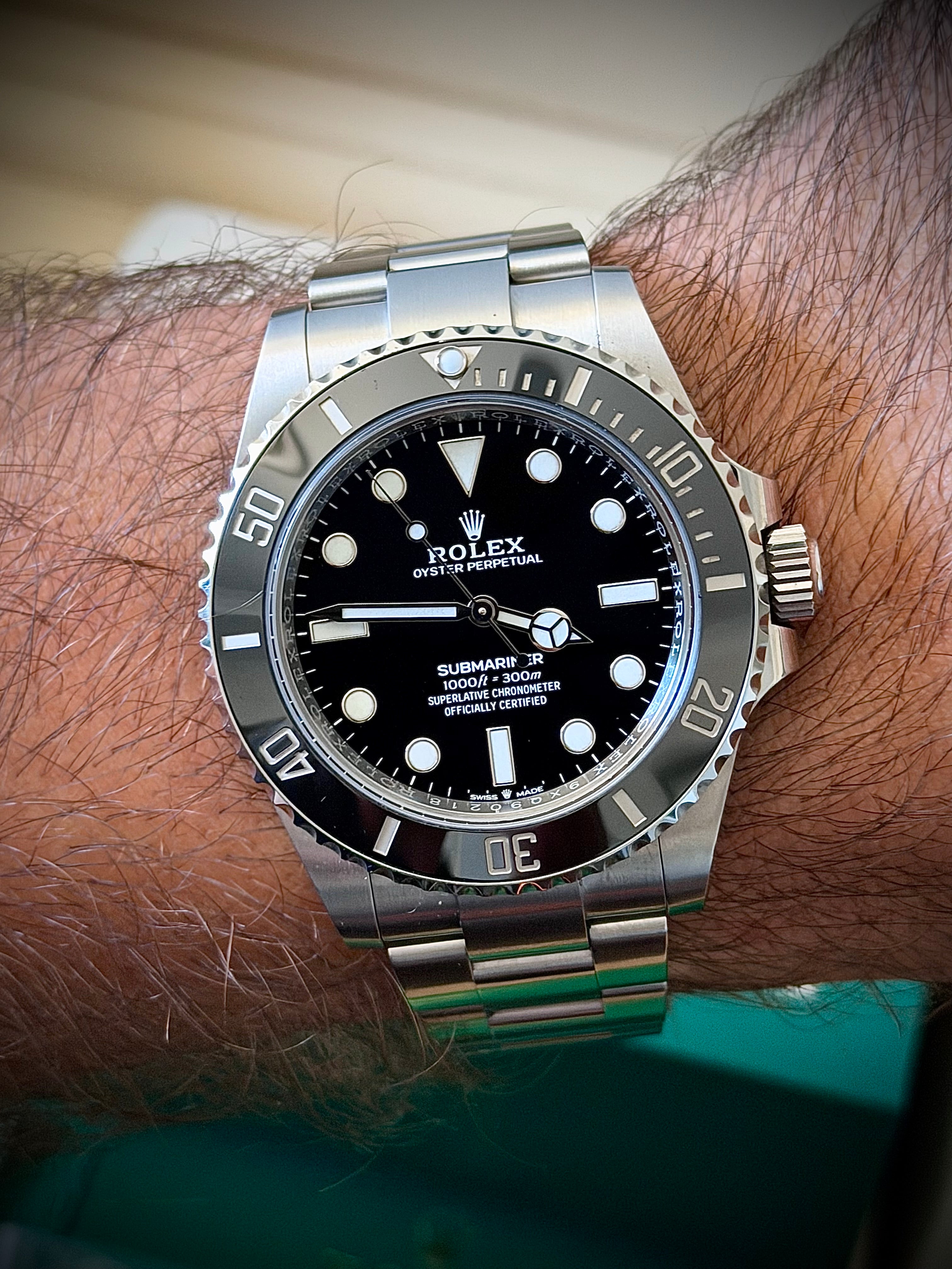 2021 ROLEX SUBMARINER, 124060, FULL SET, INC GST