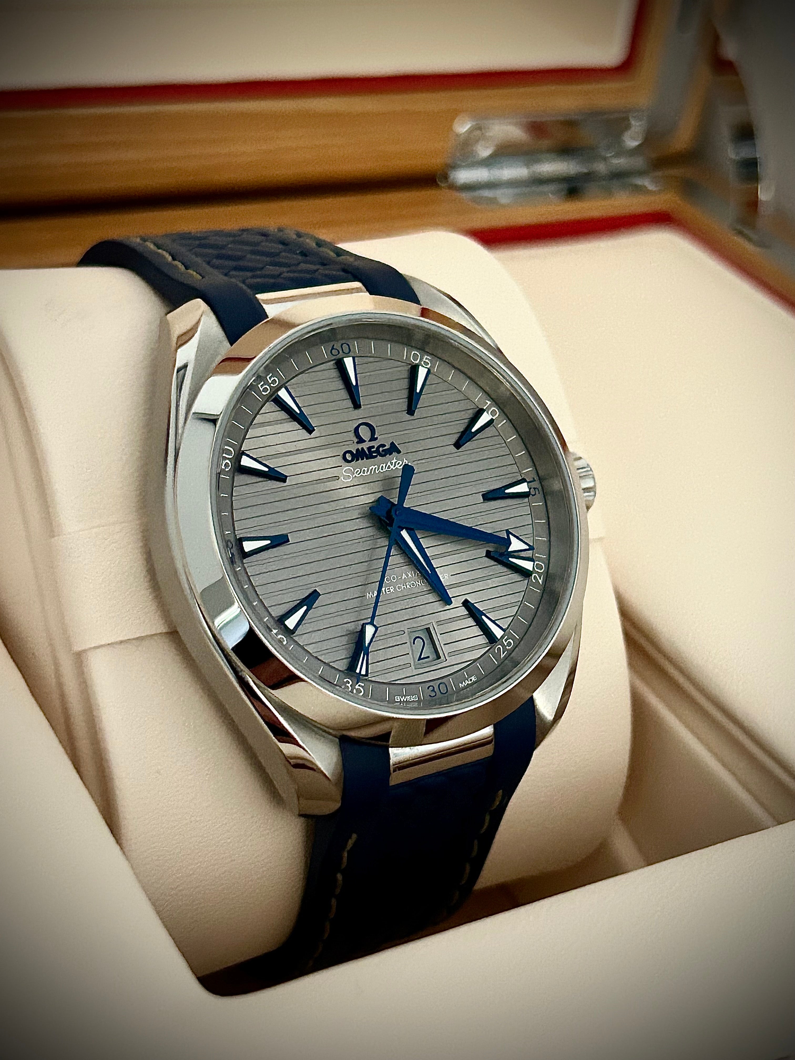 2024 OMEGA AQUA TERRA 150M, FULL SET, INC GST