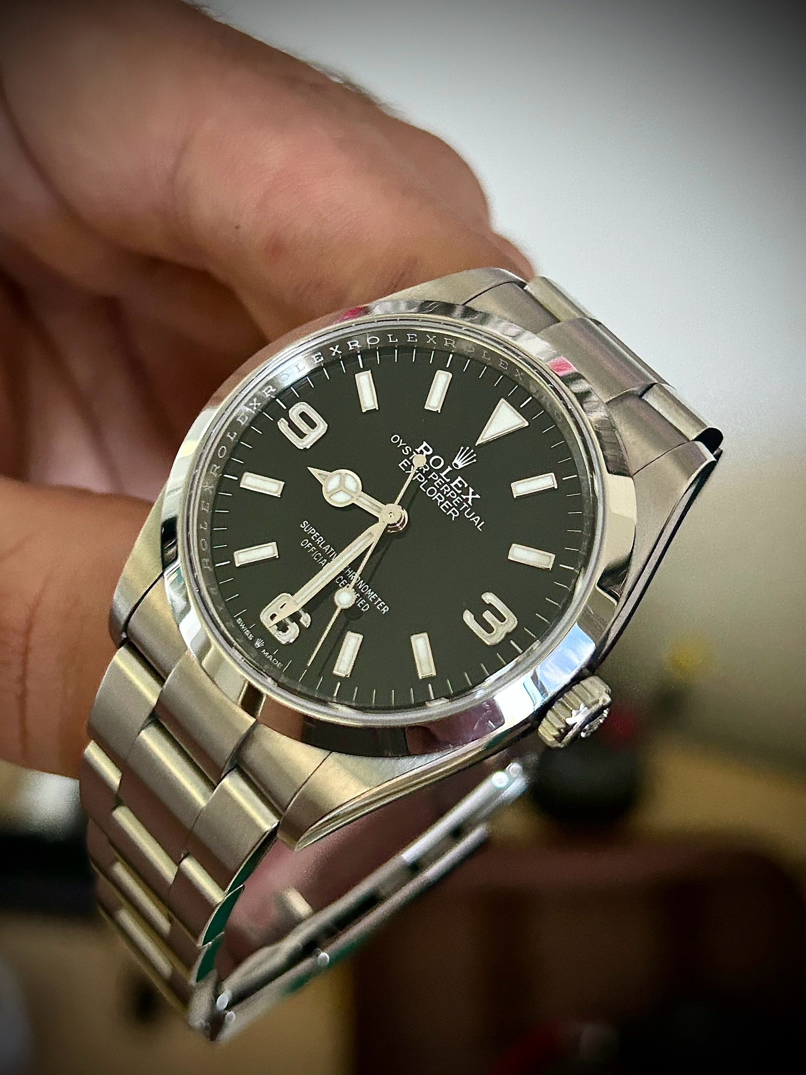 2023 ROLEX EXPLORER 36, 124270, FULL SET, INC GST