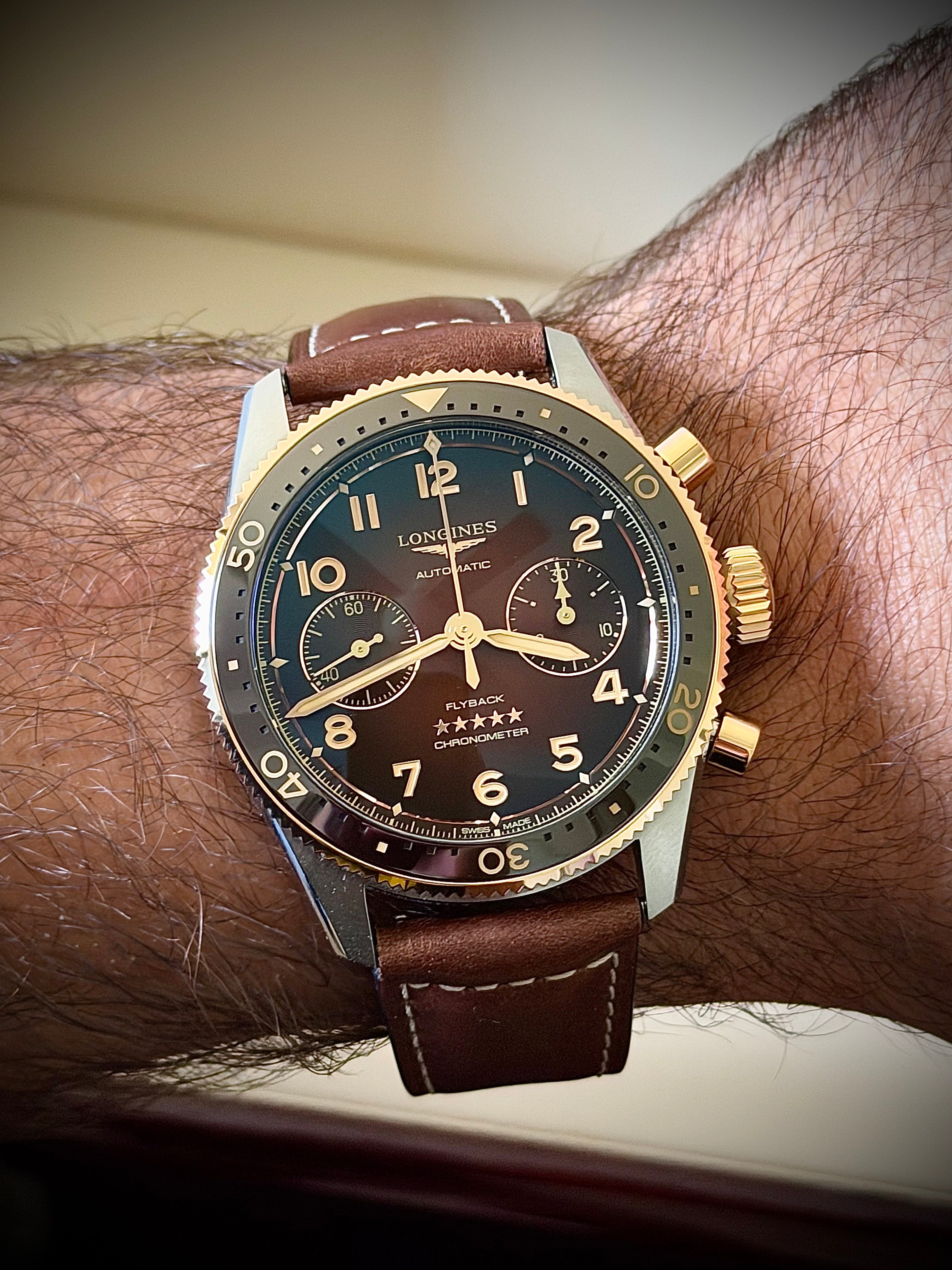 2025 LONGINES SPIRIT FLYBACK CHRONOGRAPH, L3.821.5.59.2, FULL SET, INC GST