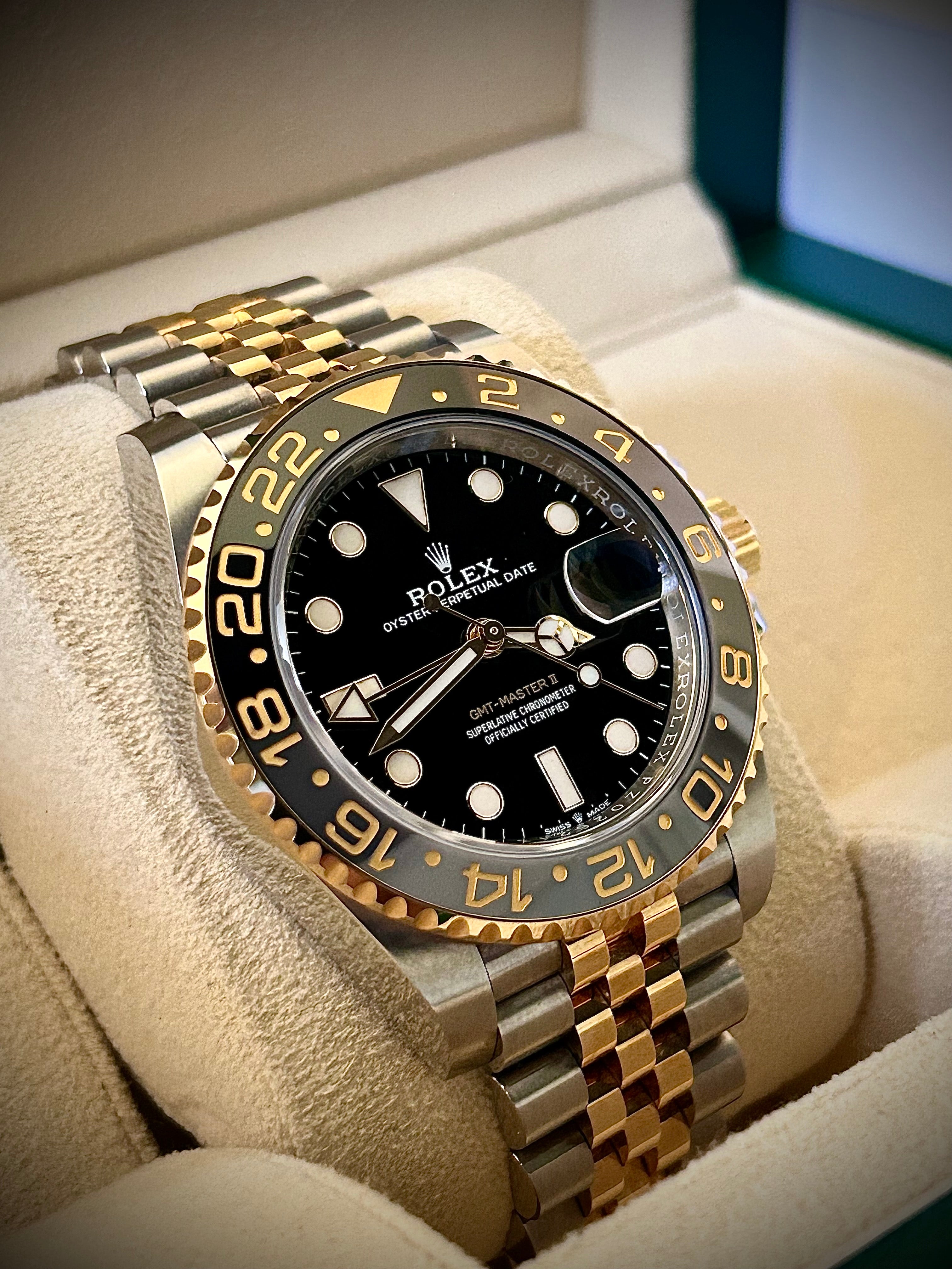 2023 ROLEX GMT MASTER II, ZOMBIE, 126713GRNR, FULL SET, INC GST