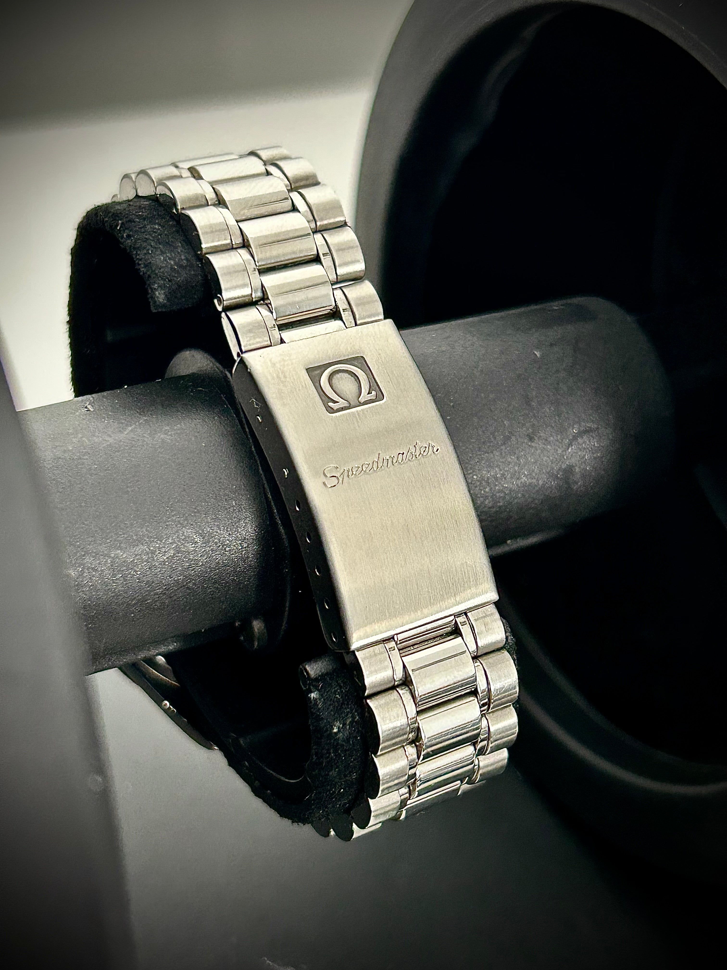 1998 OMEGA SPEEDMASTER REDUCED YELLOW SCHUMACHER, FULL SET, INC GST