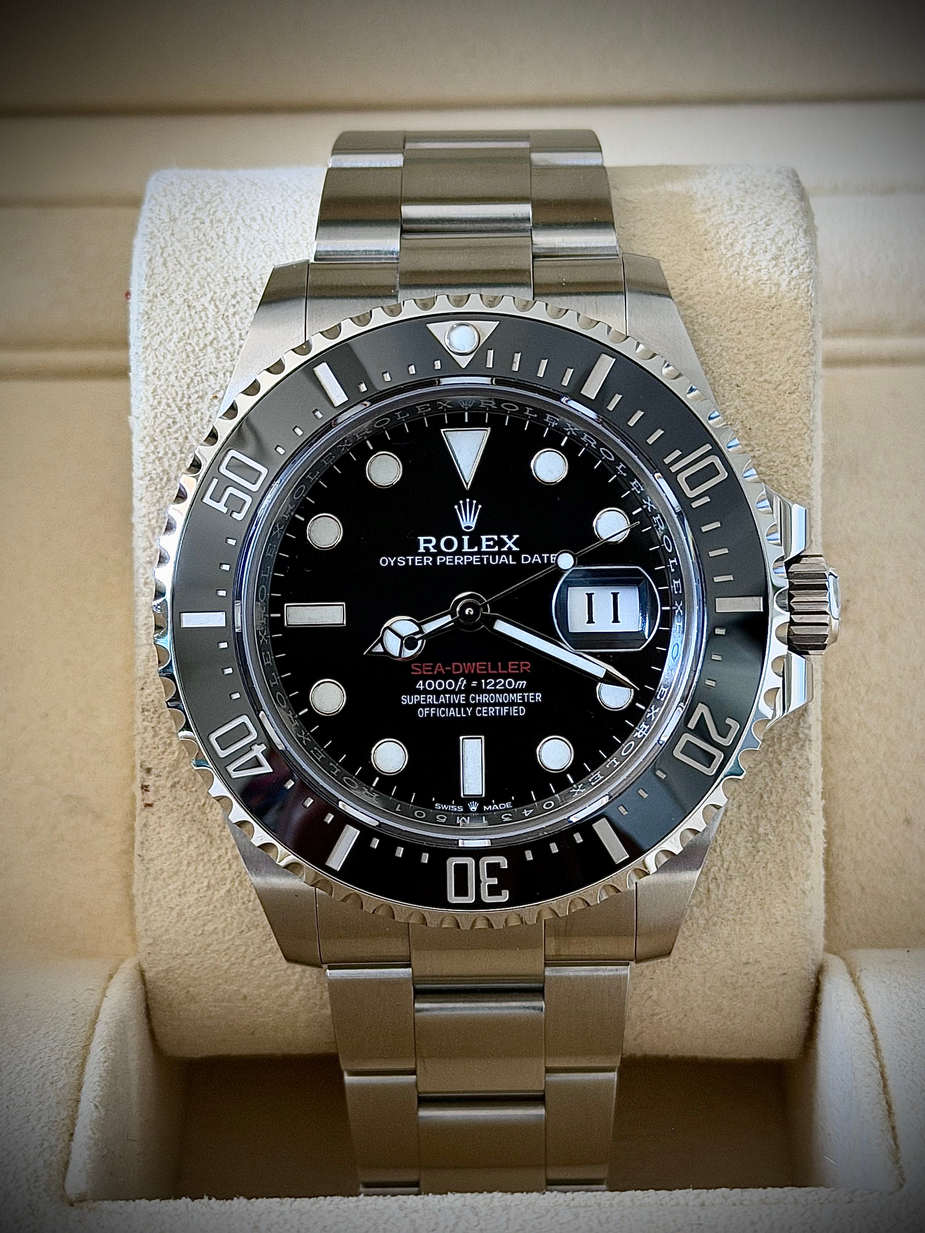 2023 ROLEX SEA DWELLER, SD43, 126600, FULL SET, INC GST
