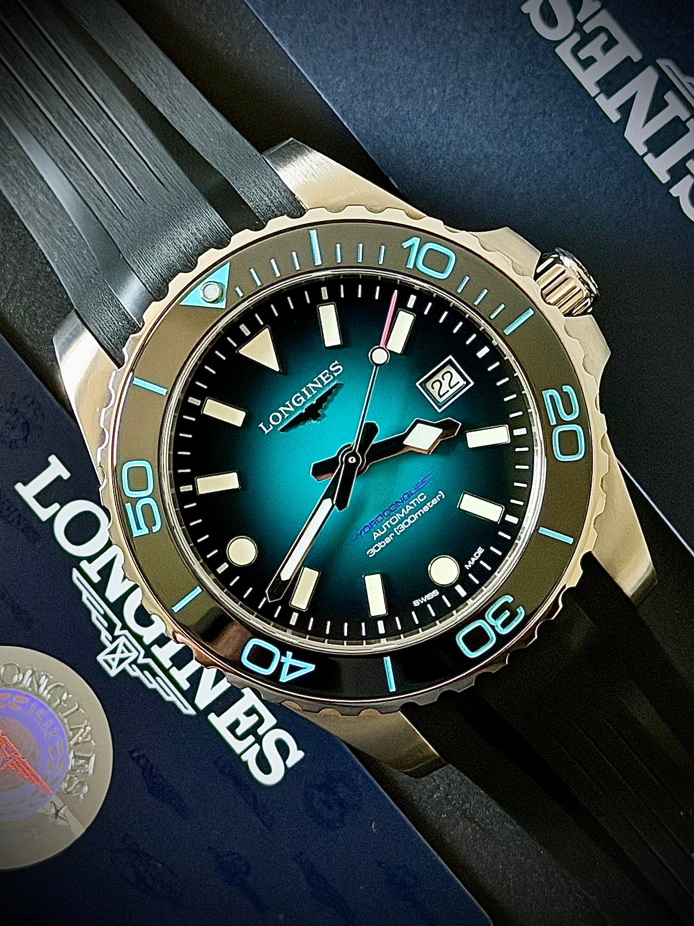 2026 LONGINES HYDROCONQUEST COMMONWEALTH GAMES LIMITED EDITION, L3.788.4.09.9, FULL SET, INC GST