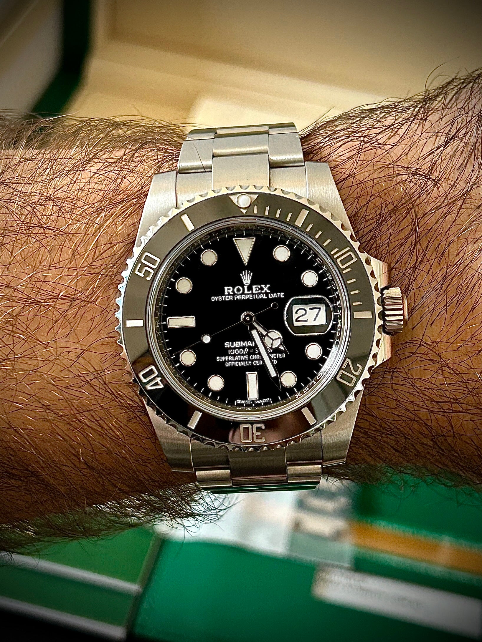 2019 ROLEX SUBMARINER DATE 116610LN, FULL SET, INC GST