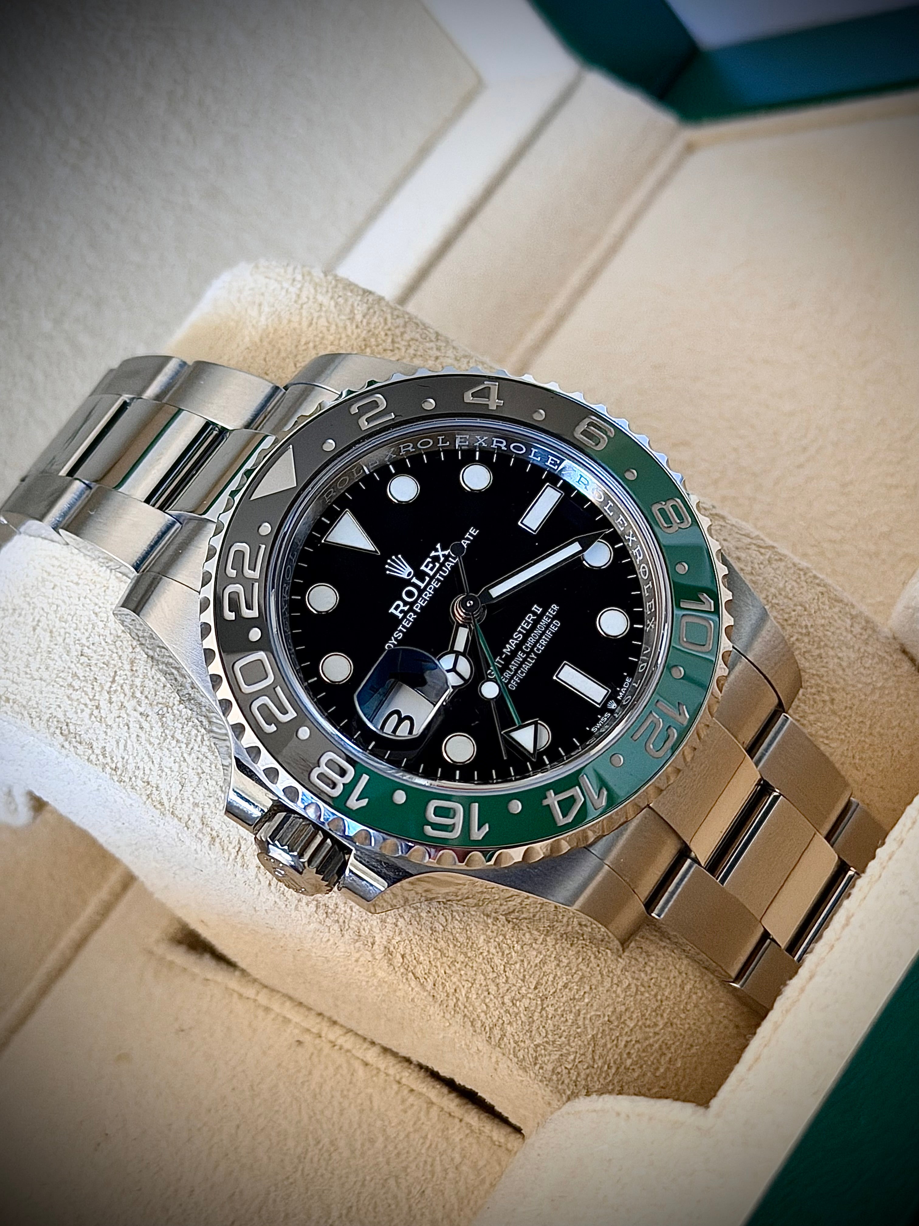 2024 ROLEX GMT-MASTER II “SPRITE”, 126720VTNR, FULL SET, INC GST