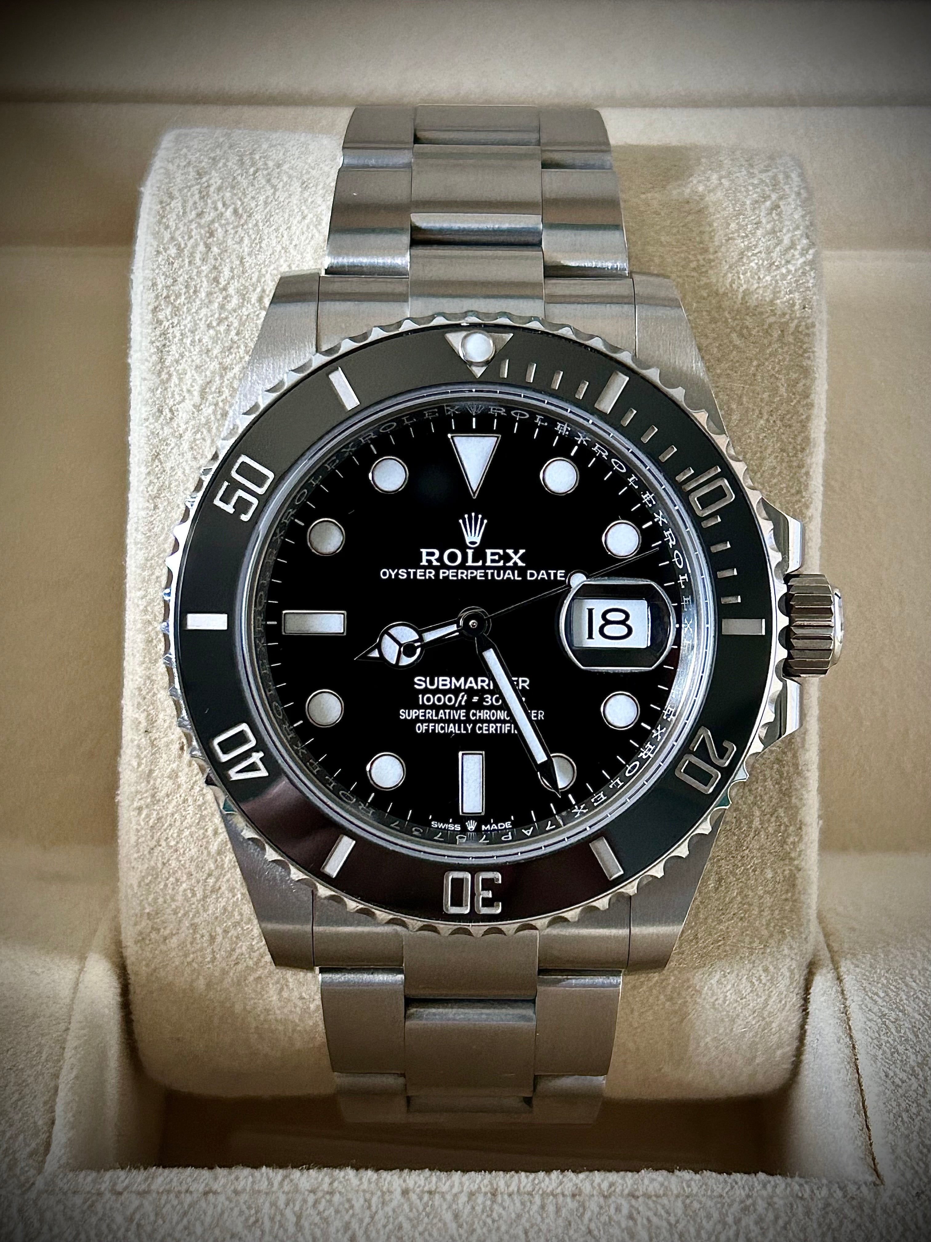 2020 ROLEX SUBMARINER DATE, 126610LN, FULL SET, INC GST
