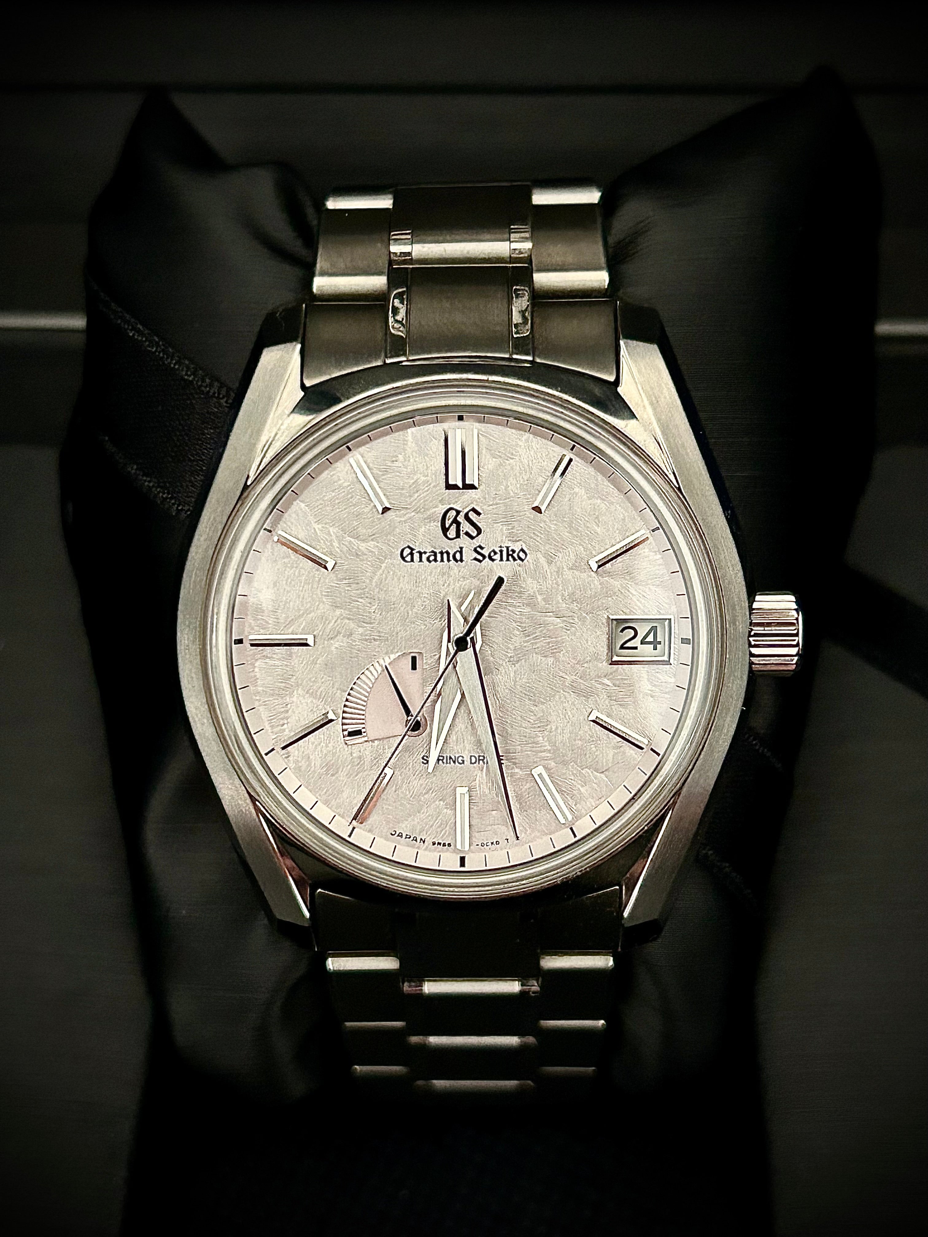 2023 GRAND SEIKO HERITAGE SPRING DRIVE, SHUNBUN, SBGA413, FULL SET, INC GST
