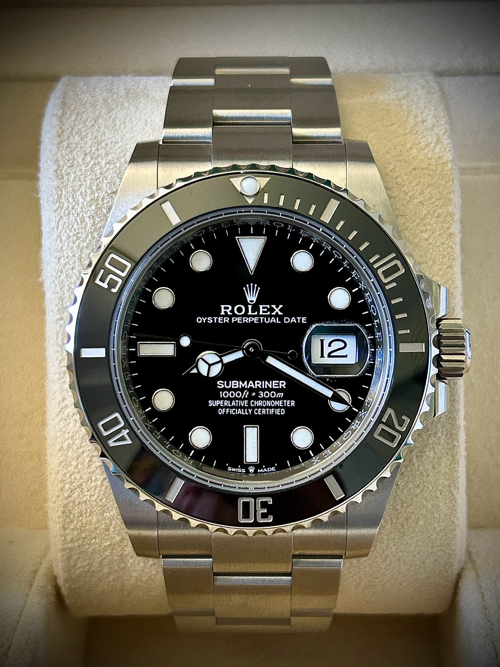2024 ROLEX SUBMARINER DATE, 126610LN, FULL SET, INC GST