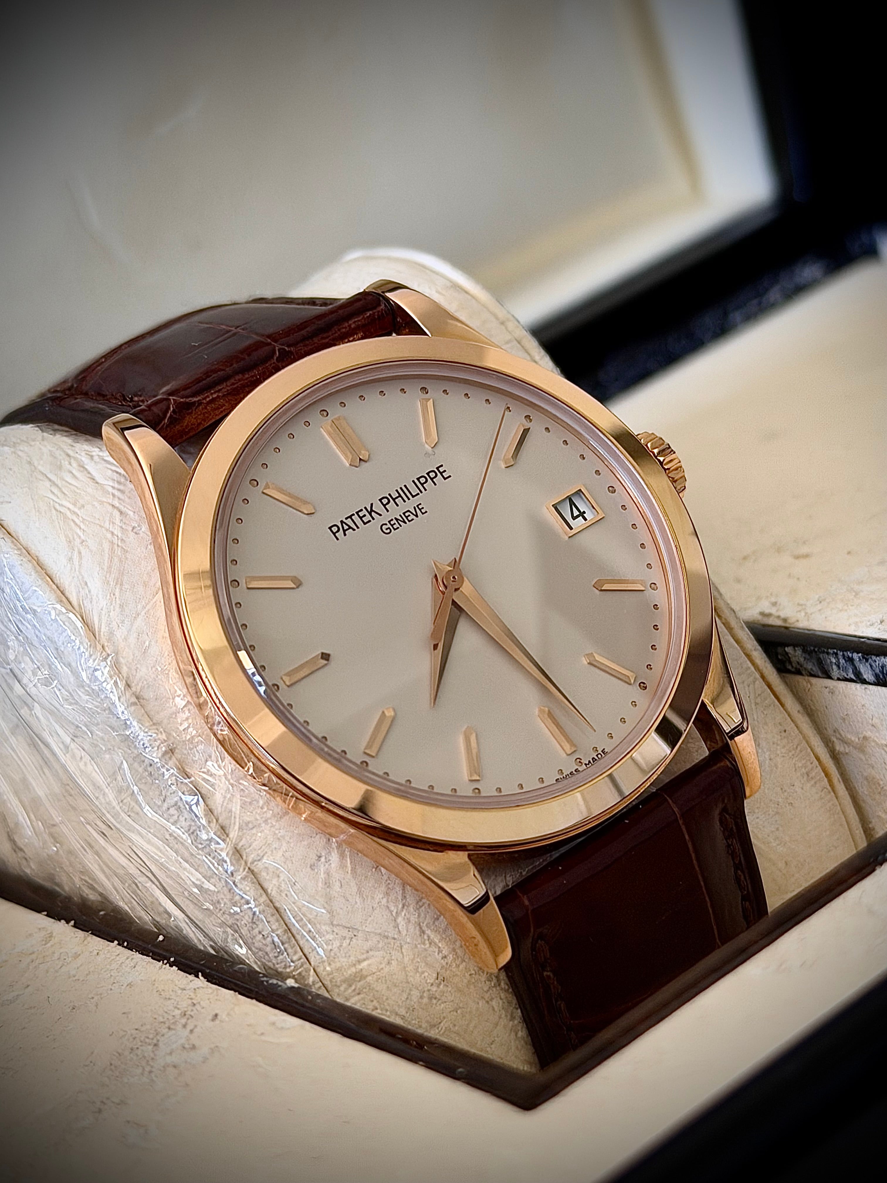 2008 PATEK PHILIPPE CALATRAVA, 5296R-010, FULL SET, INC GST