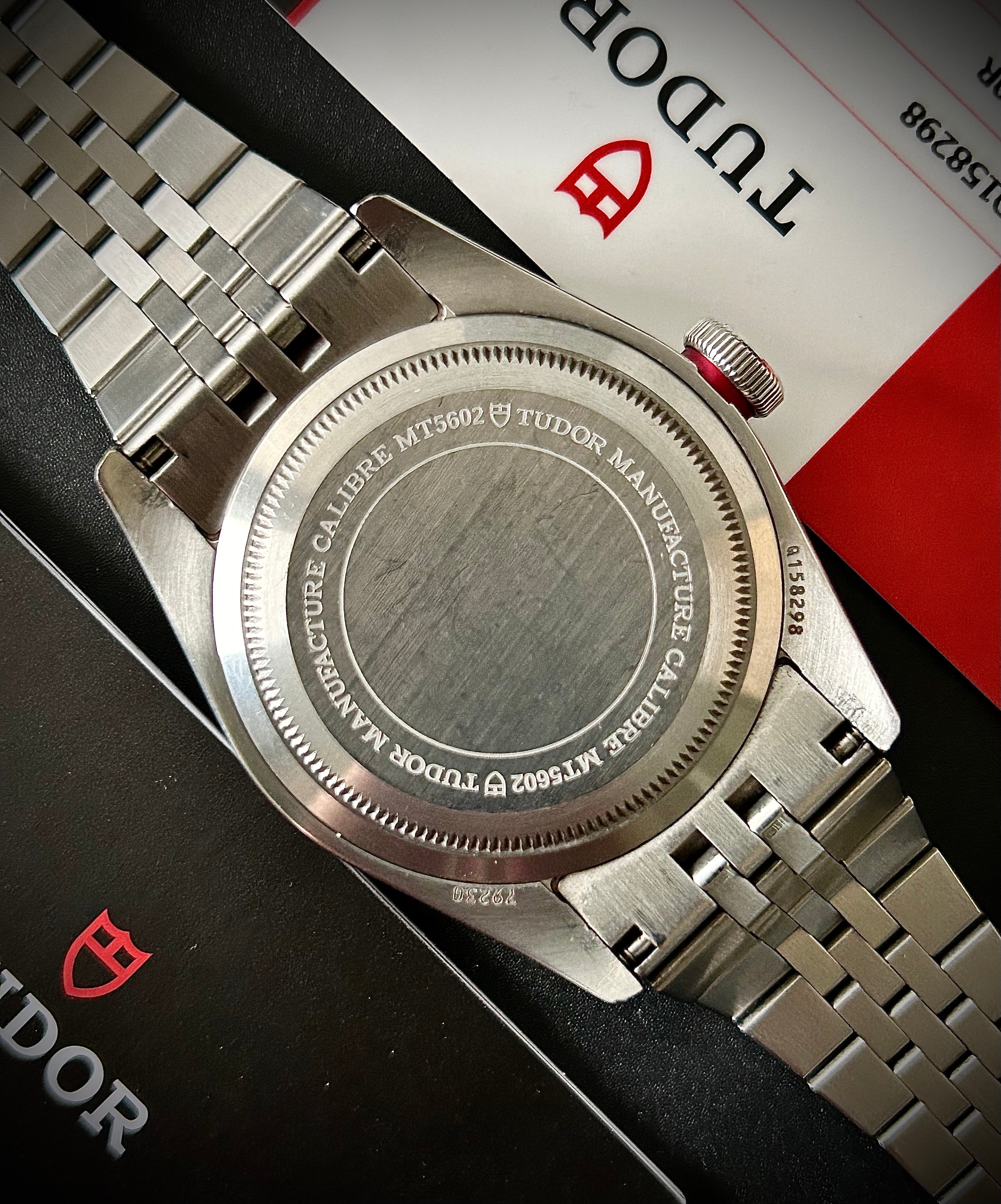 2020 TUDOR BLACK BAY BURGANDY, 41MM, FULL SET, INC GST