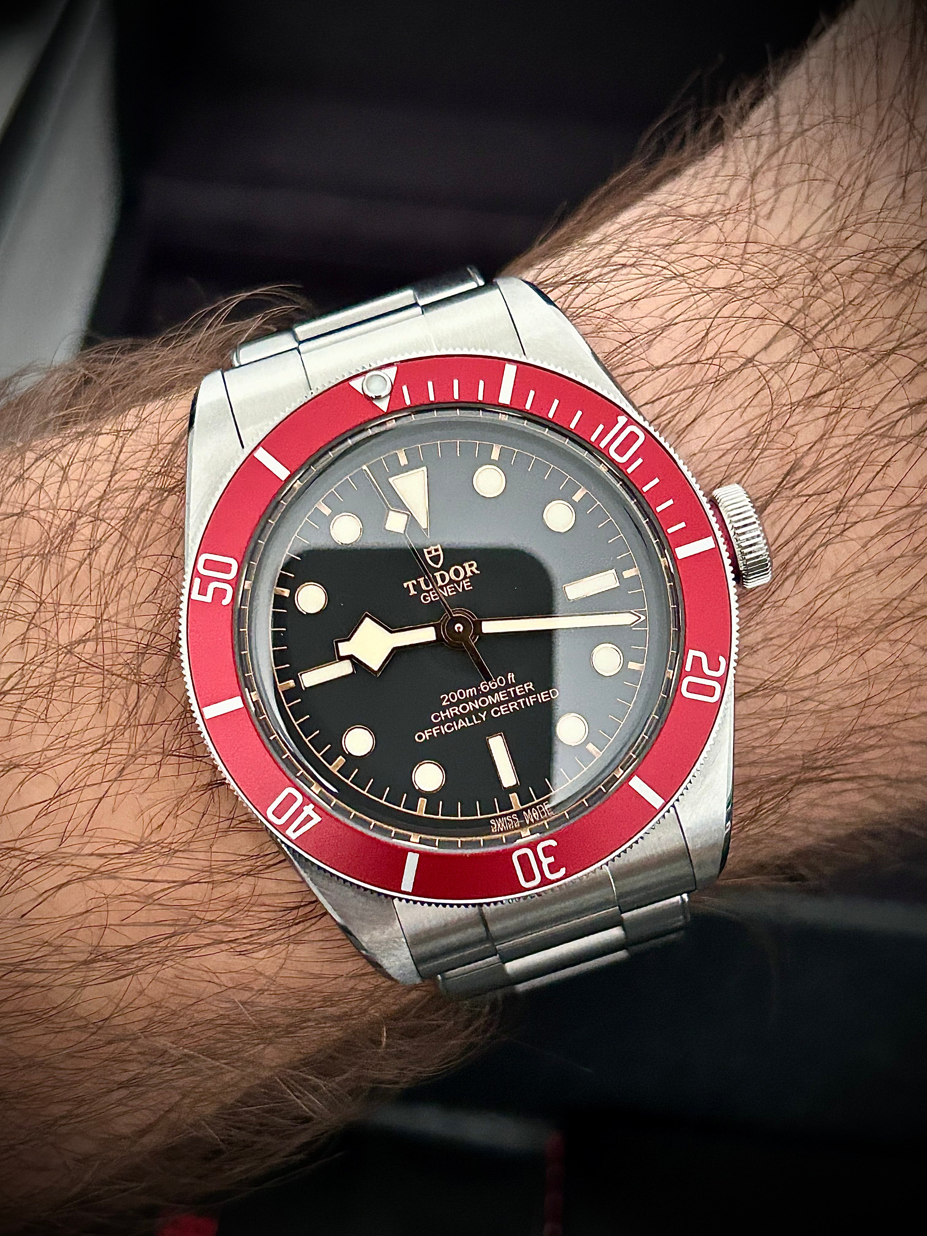 2022 TUDOR BLACK BAY BURGANDY, 41MM, FULL SET, INC GST