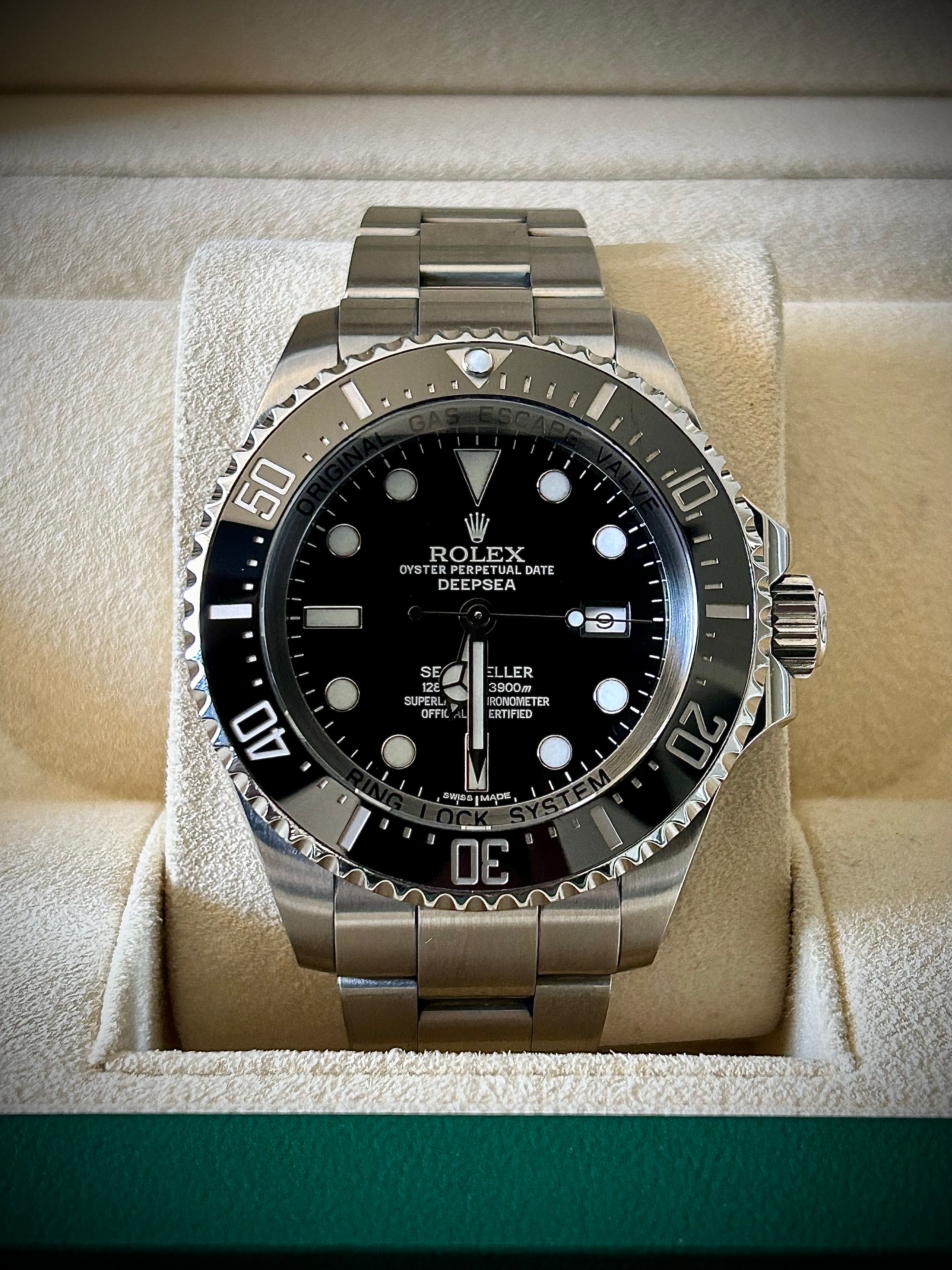 2010 ROLEX DEEPSEA SEA-DWELLER 44MM, 116660, WATCH ONLY, INC GST