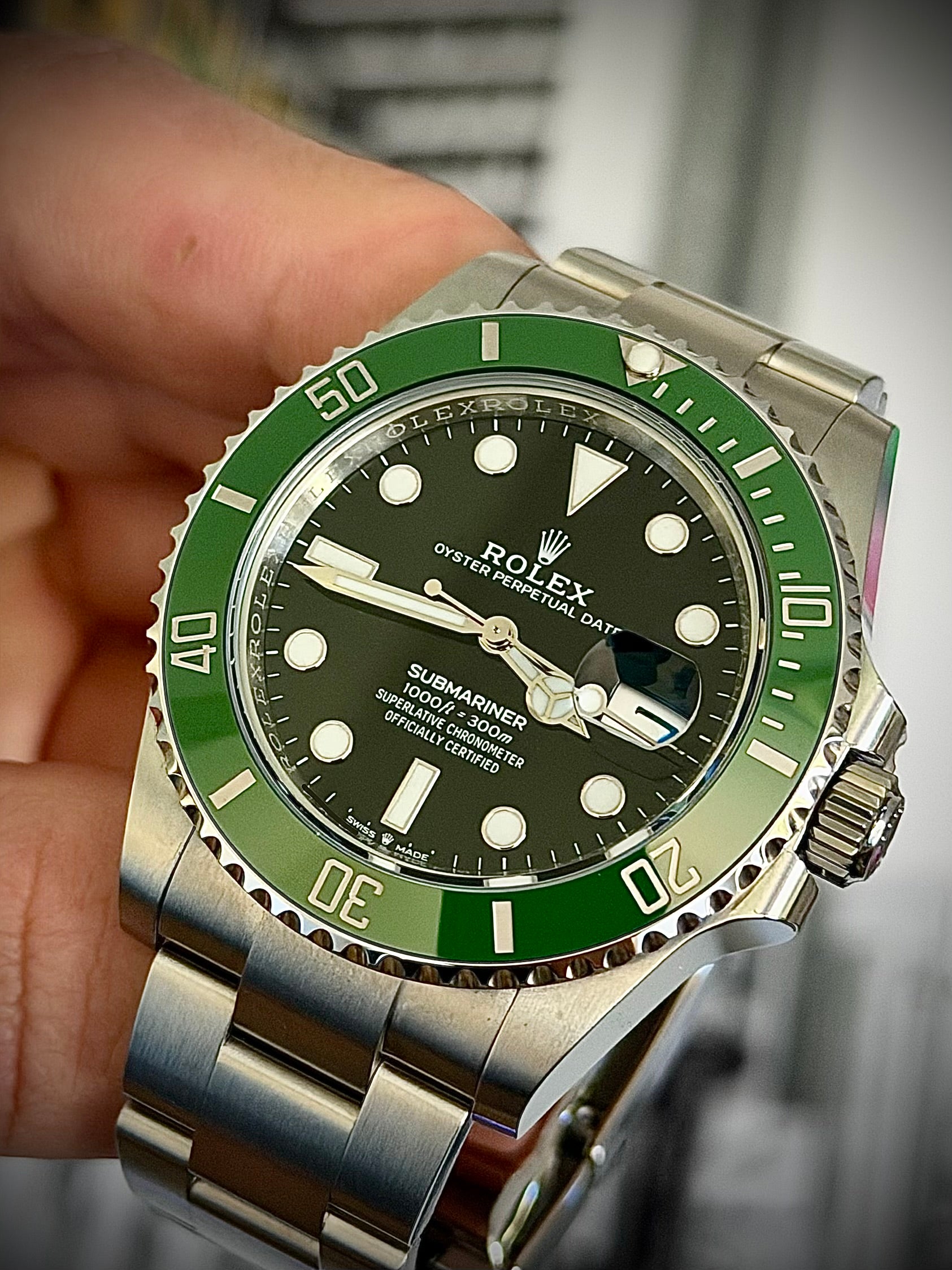 2025 ROLEX SUBMARINER DATE “STARBUCKS”, 126610LV, LIKE NEW, PARTIAL STICKERS, FULL SET, INC GST