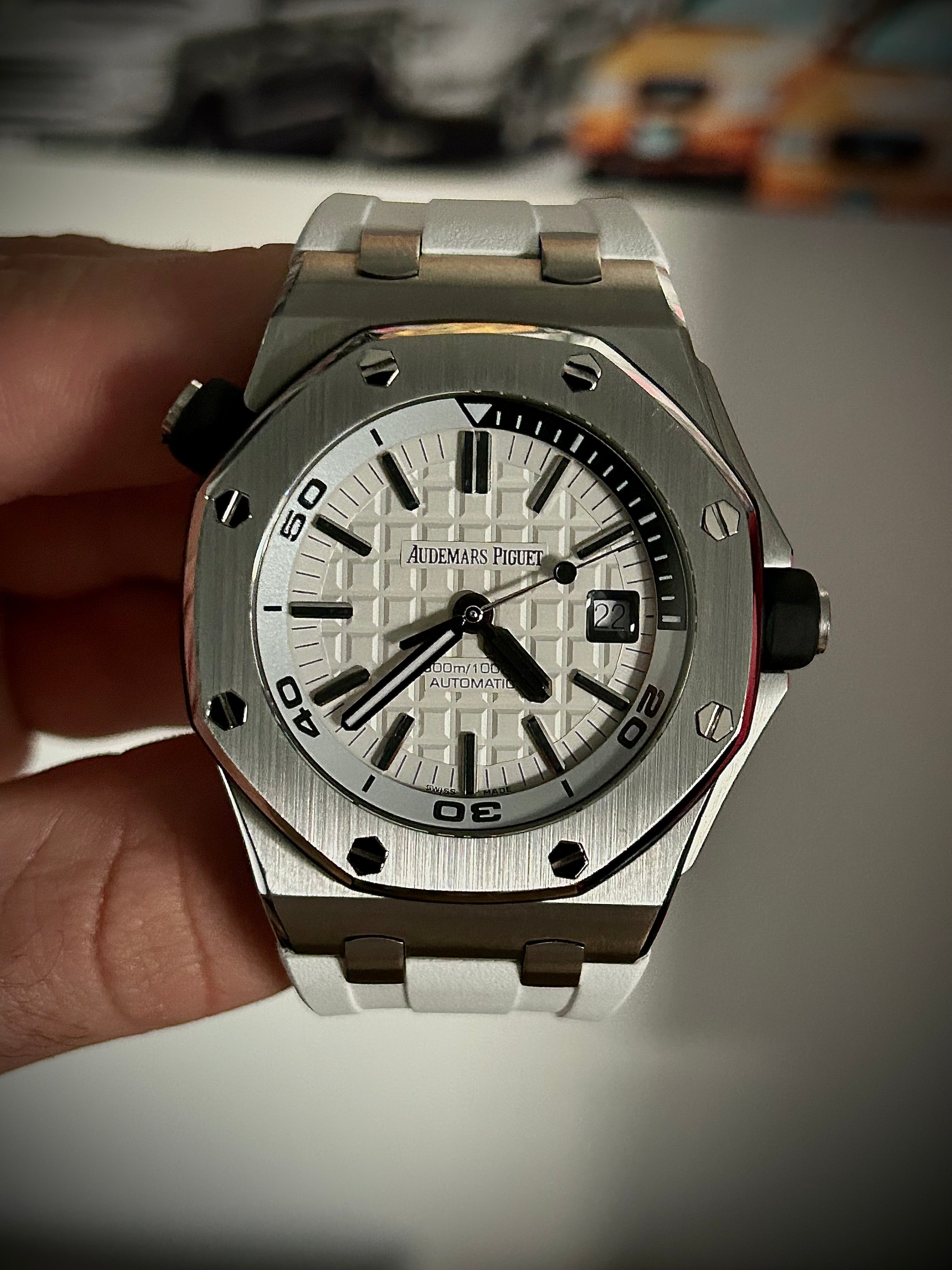 2016 AUDEMARS PIGUET ROYAL OAK OFFSHORE DIVER, FULL SET, INC GST