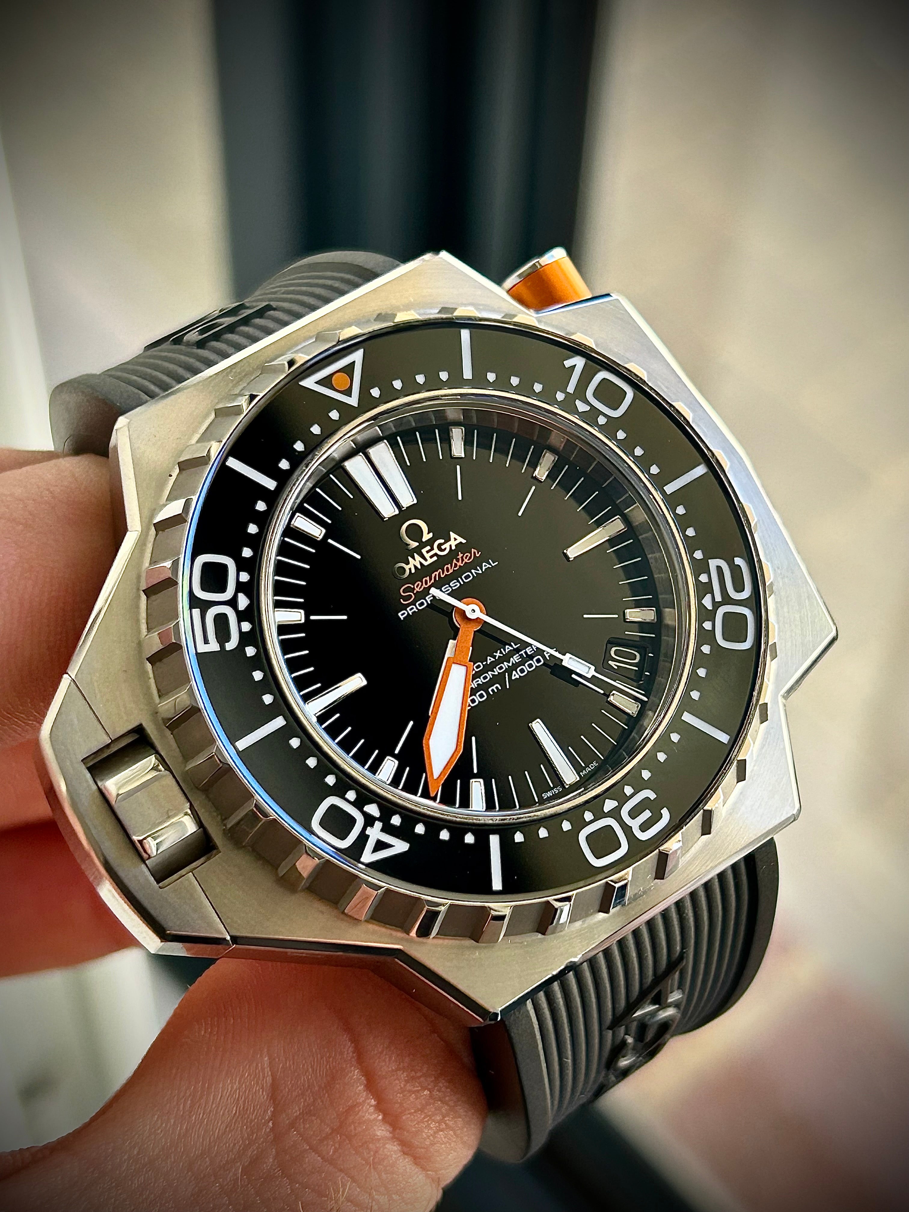 2022 OMEGA SEAMASTER PLOPROF 1200M, FULL SET, INC GST