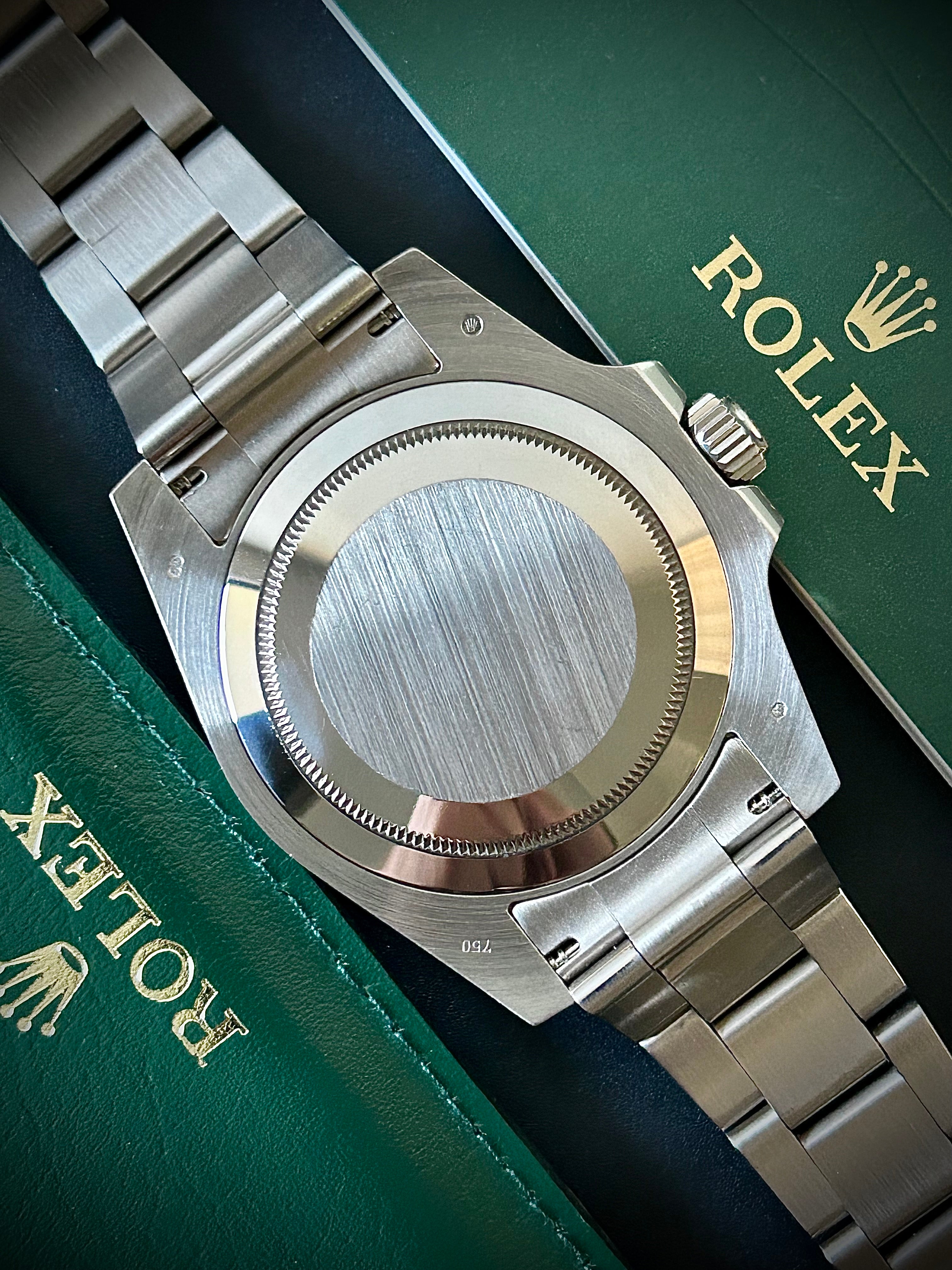 2013 ROLEX SUBMARINER DATE, 116619LB, SMURF, FULL SET, INC GST