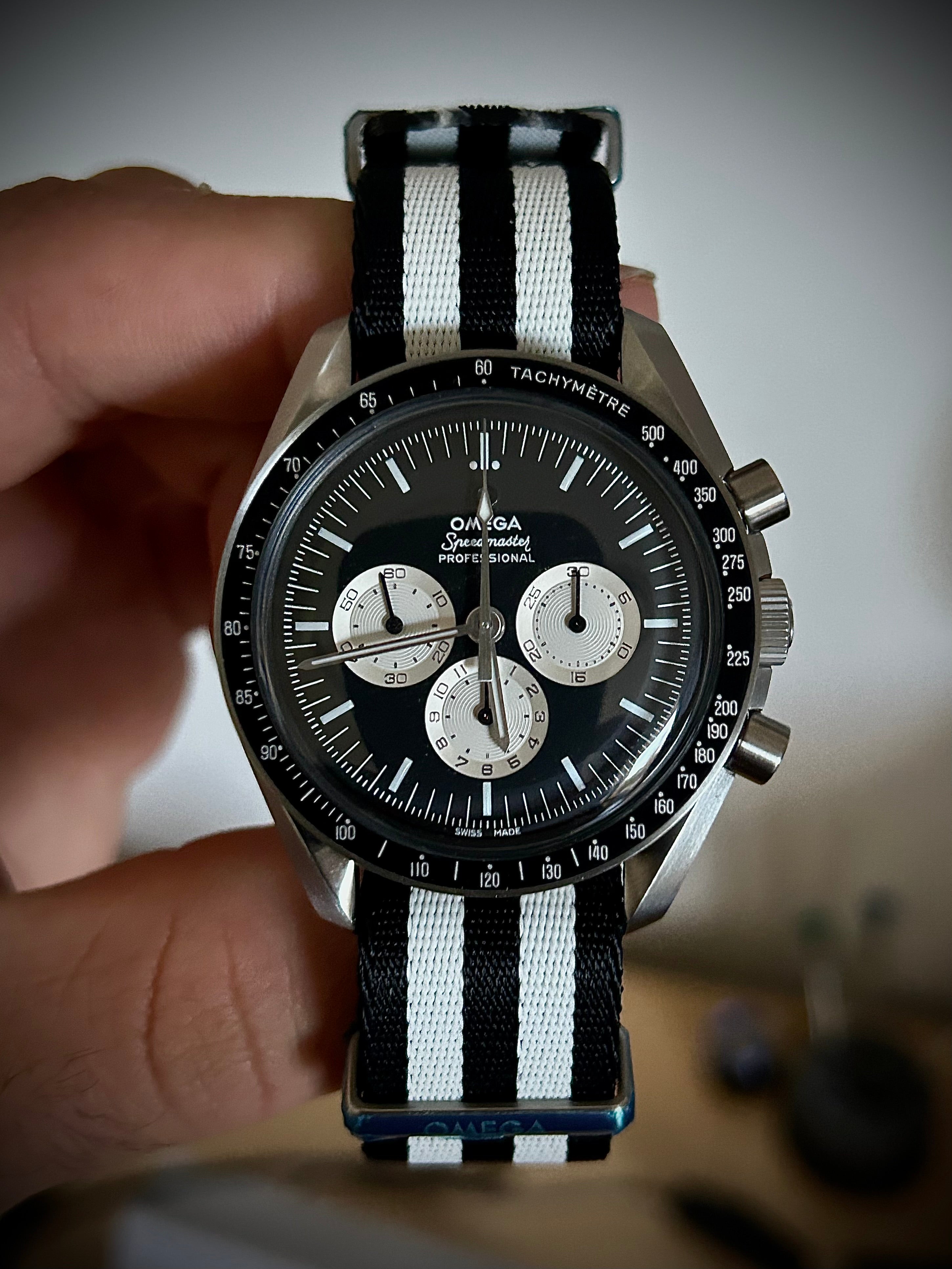 2018 OMEGA SPEEDMASTER SPEEDY TUESDAY TRIBUTE TO ALASKA, FULL SET, INC GST