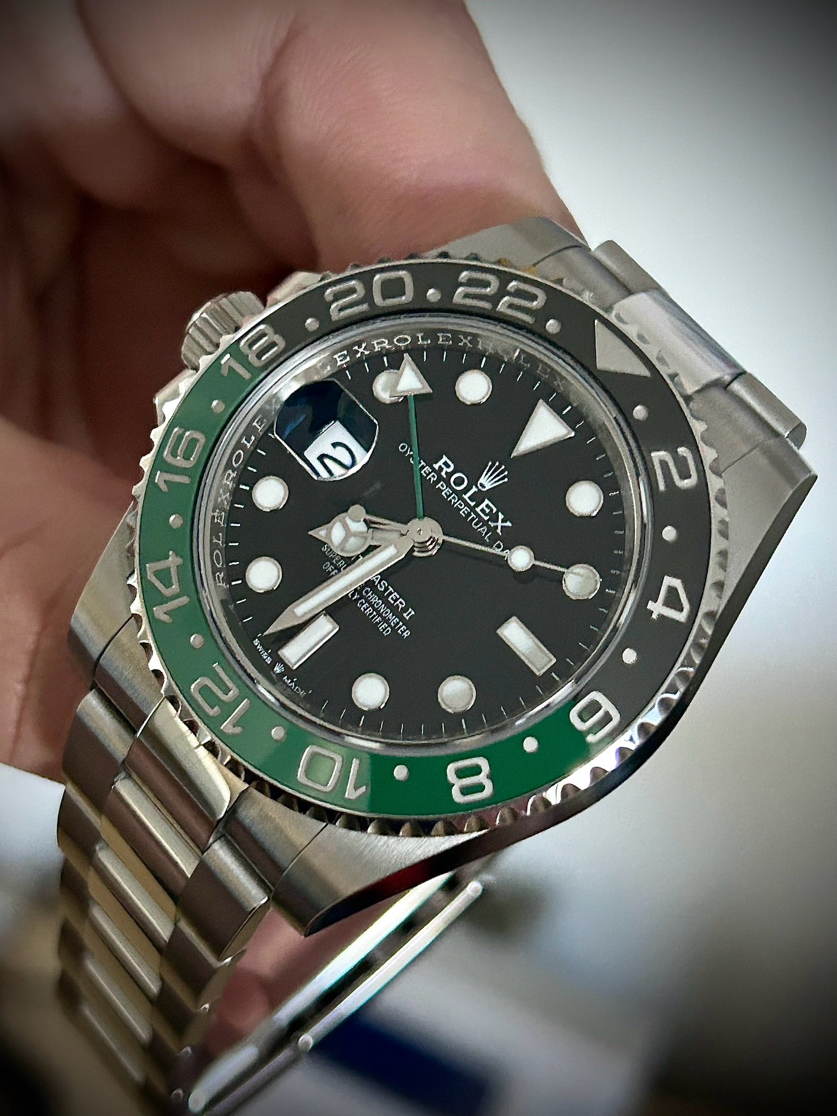 2024 ROLEX GMT-MASTER II “SPRITE”, FULL SET, INC GST