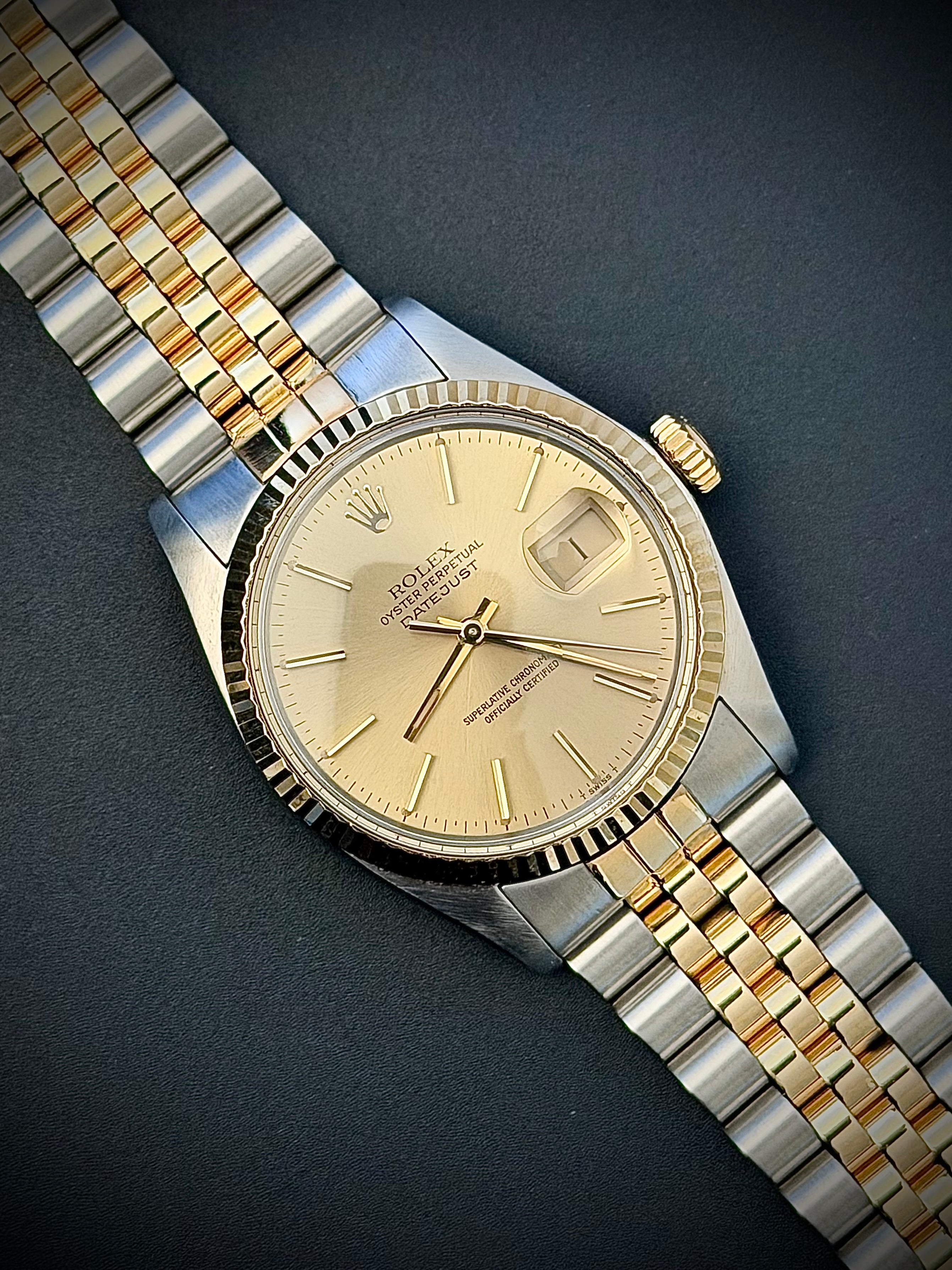 1979 ROLEX DATEJUST 36 16013, WATCH ONLY, INC GST