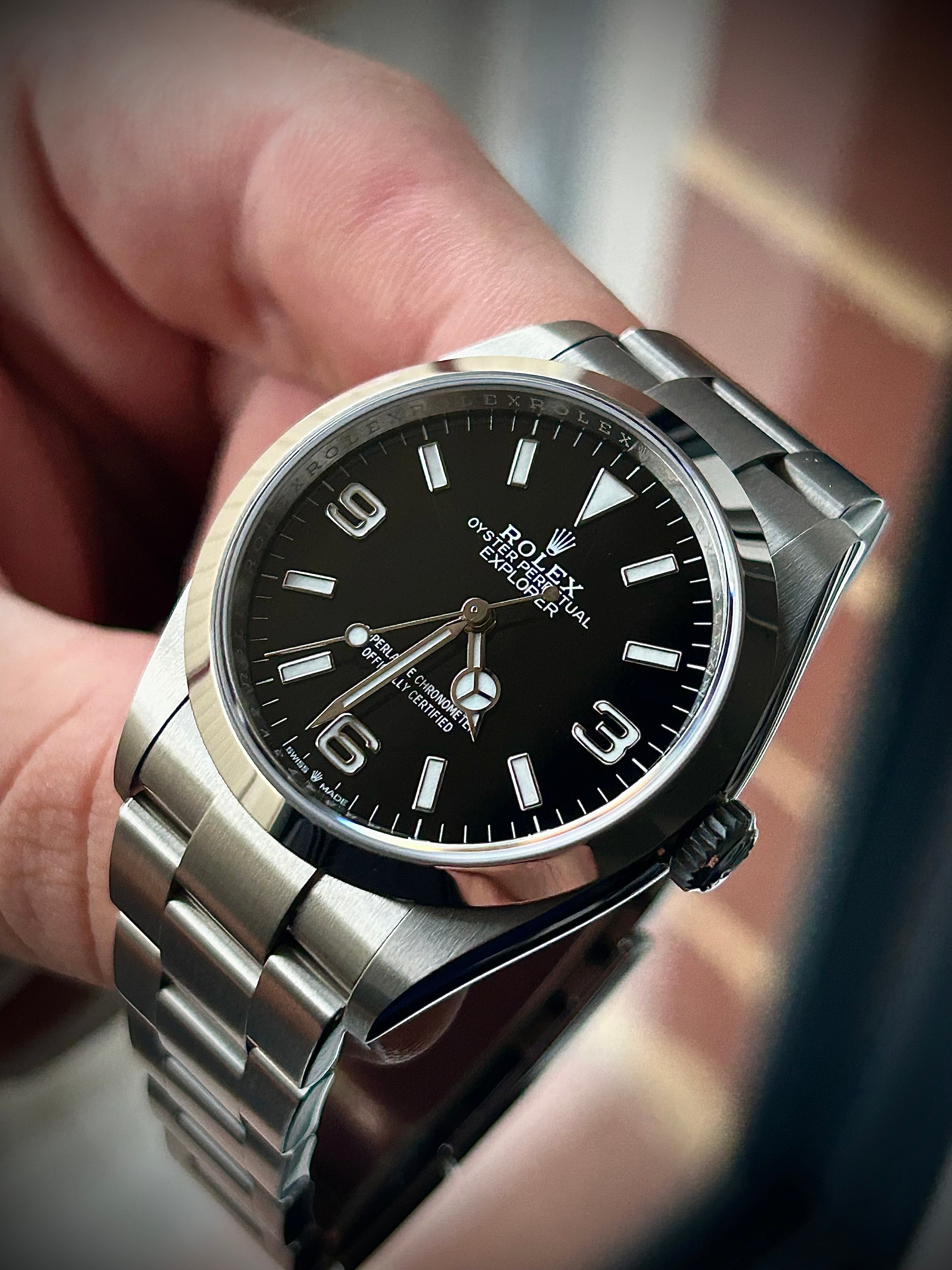 2022 ROLEX EXPLORER, 224270, FULL SET, INC GST